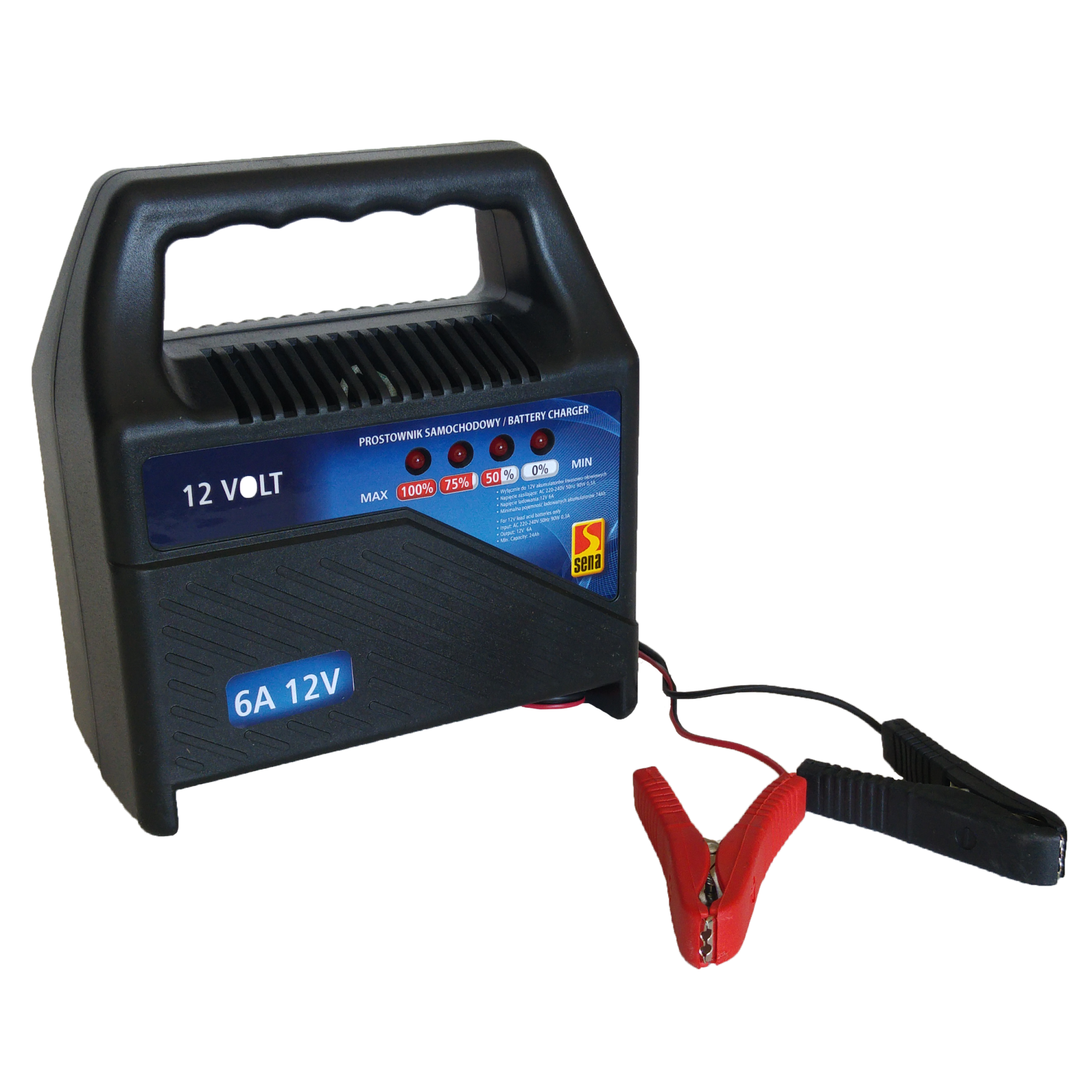 Prostownik SENA 12V 6A 4 DIODY LED Leroy Merlin