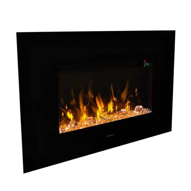 Kominek elektryczny 2000 W TOLUCA ECO LED DIMPLEX - Leroy Merlin