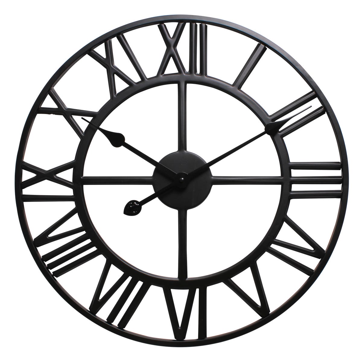 Фото - Настінний годинник Zegar ścienny Solar śr. 40 cm czarny