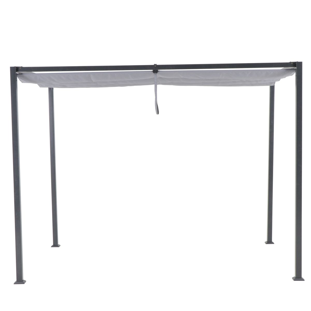 Pawilon ogrodowy pergola Horali 297x187x223 cm szary Naterial