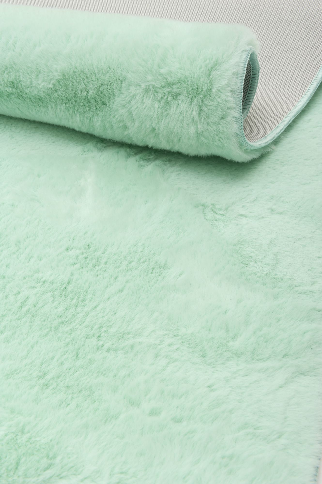 Dywan shaggy Rabbit New turkusowy 60 x 120 cm - Leroy Merlin