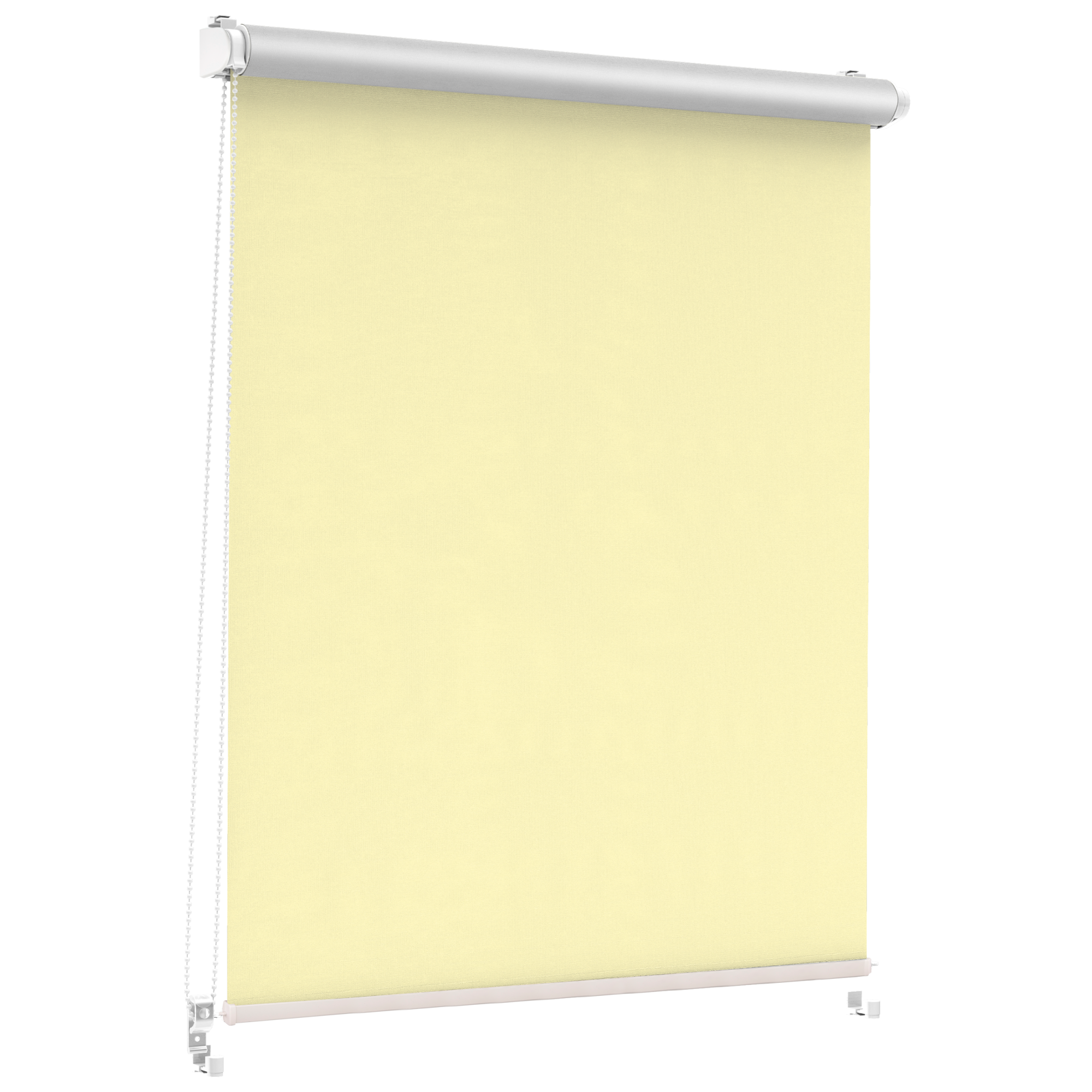 Roleta zaciemniająca Silver Click 68.5 x 215 cm piaskowa termoizolacyjna