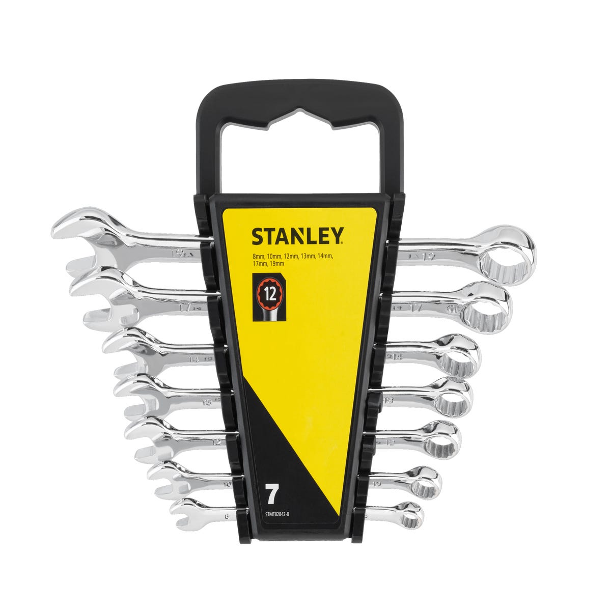 Zdjęcia - Zestaw narzędziowy Stanley Zestaw kluczy płaskich STMT82842-0 7 szt. 
