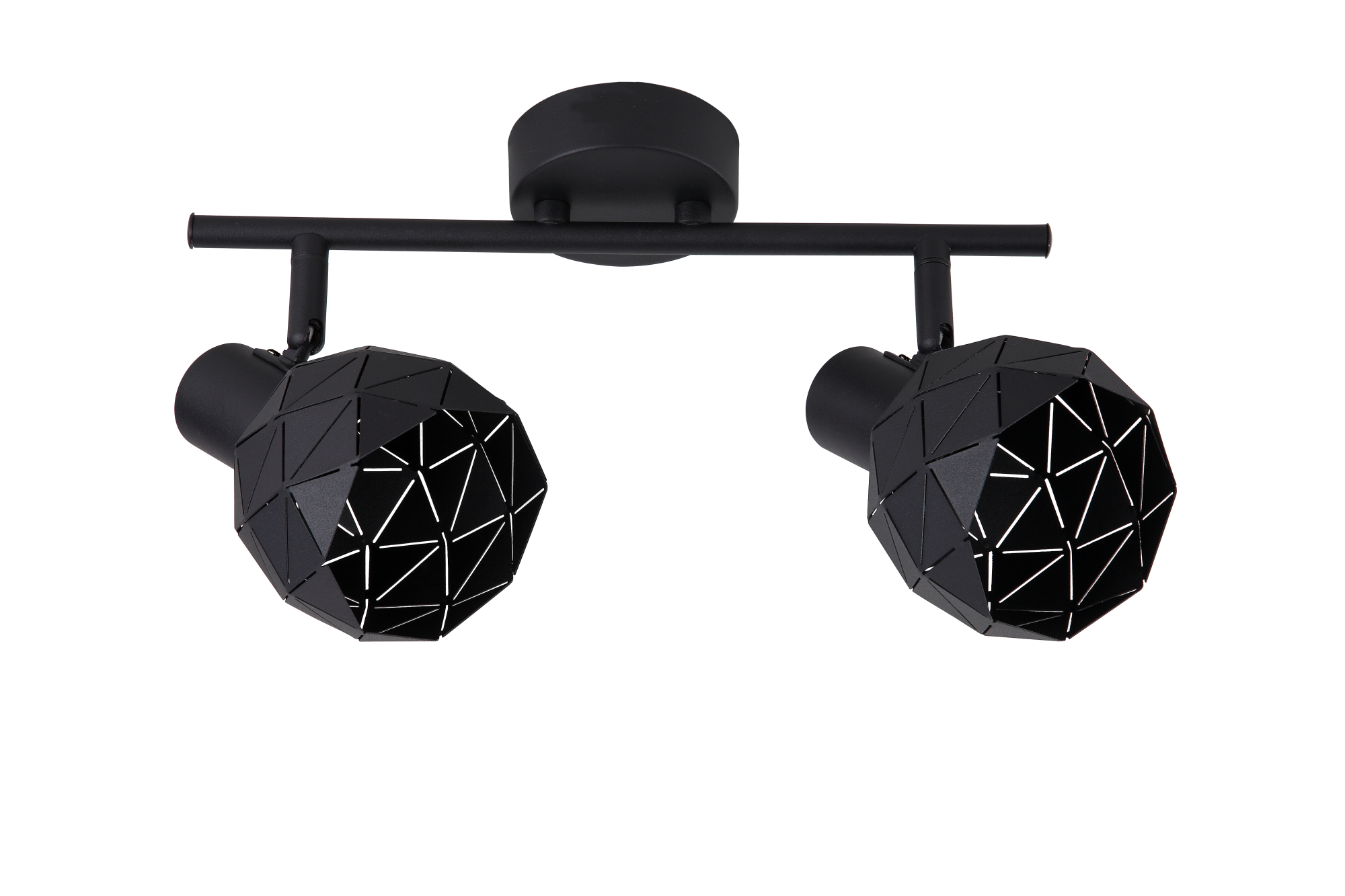 Listwa reflektorowa Reus czarna 2 x E14 Light Prestige