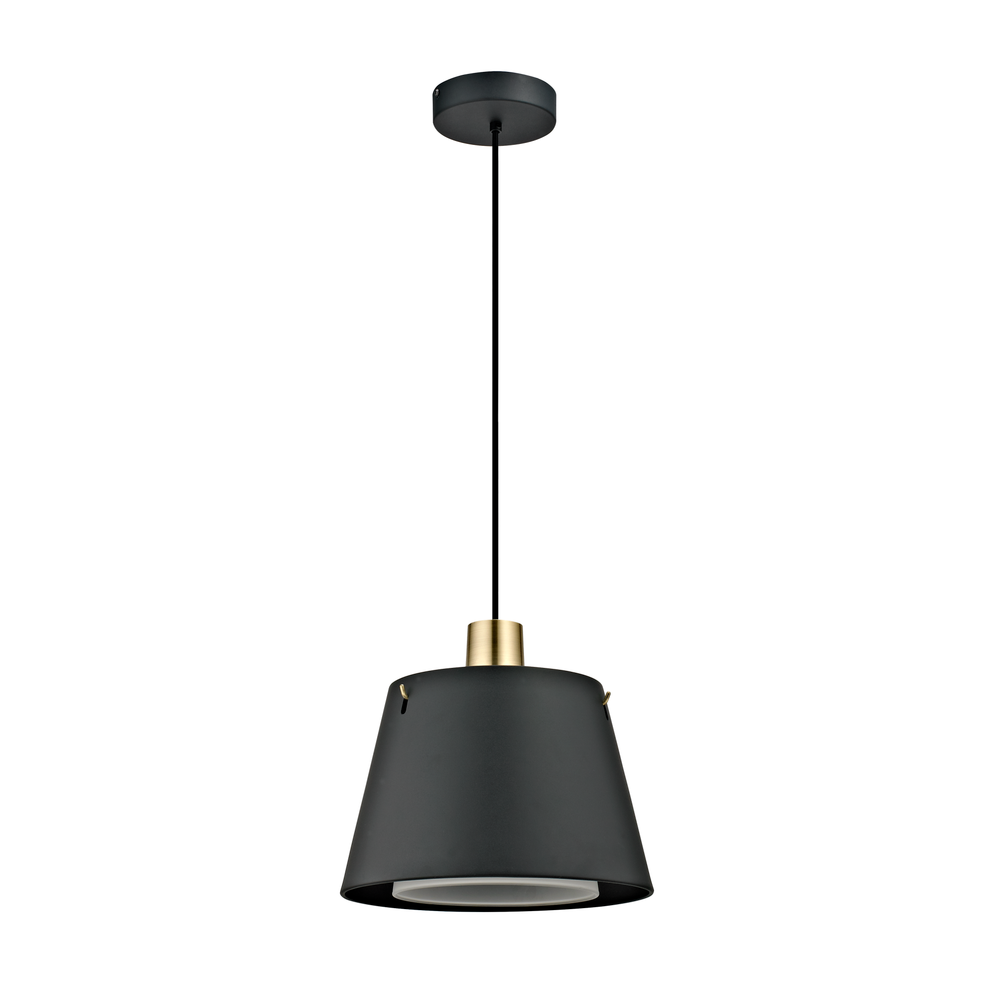 Lampa wisząca Cotty czarna E27 Inspire
