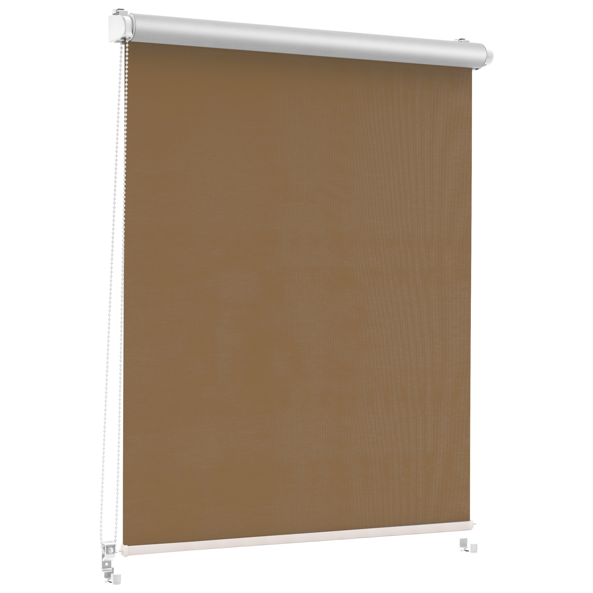 Roleta zaciemniająca Silver Click 38.5 x 215 cm czekoladowa termoizolacyjna