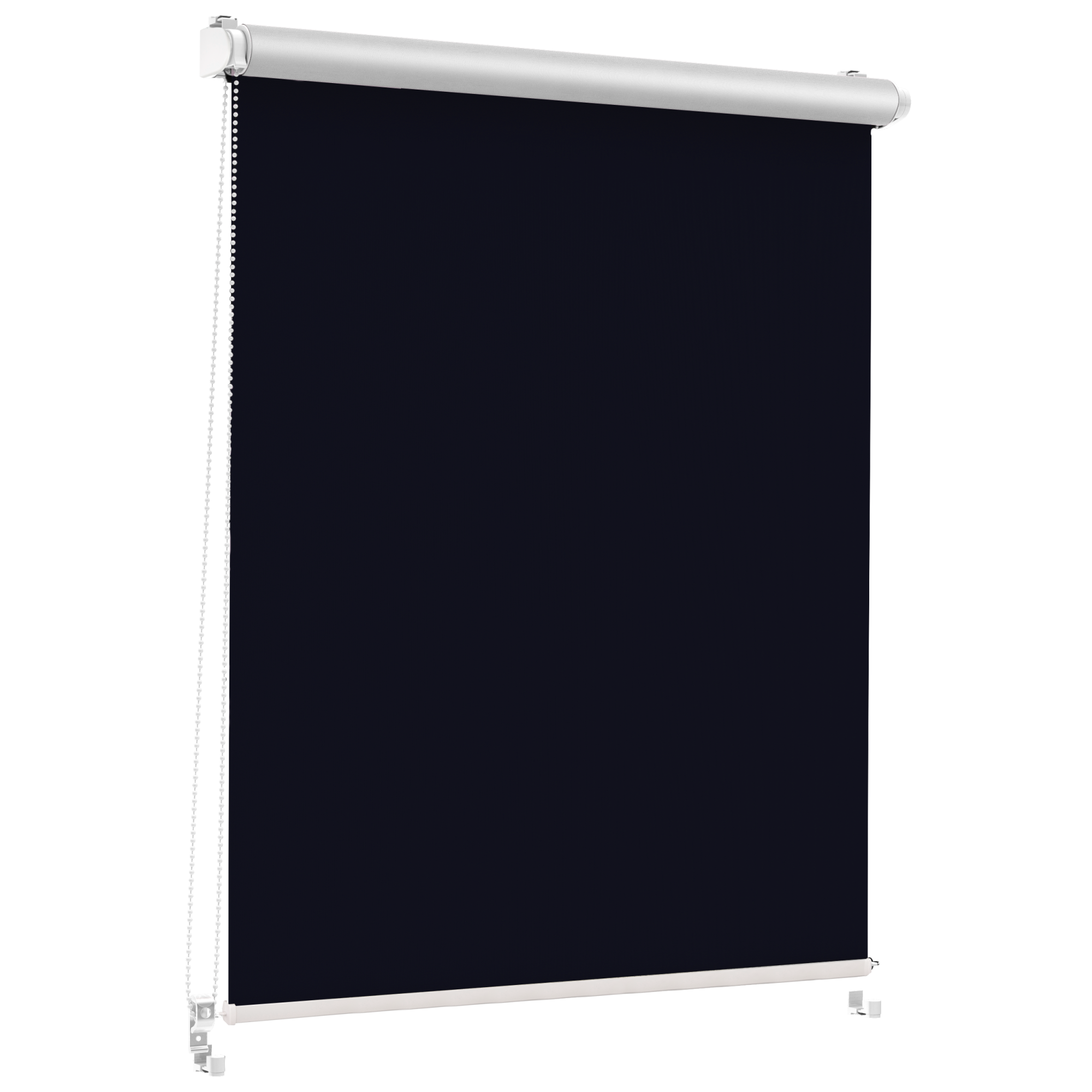 Roleta zaciemniająca Silver Click 51 x 215 cm czarna termoizolacyjna