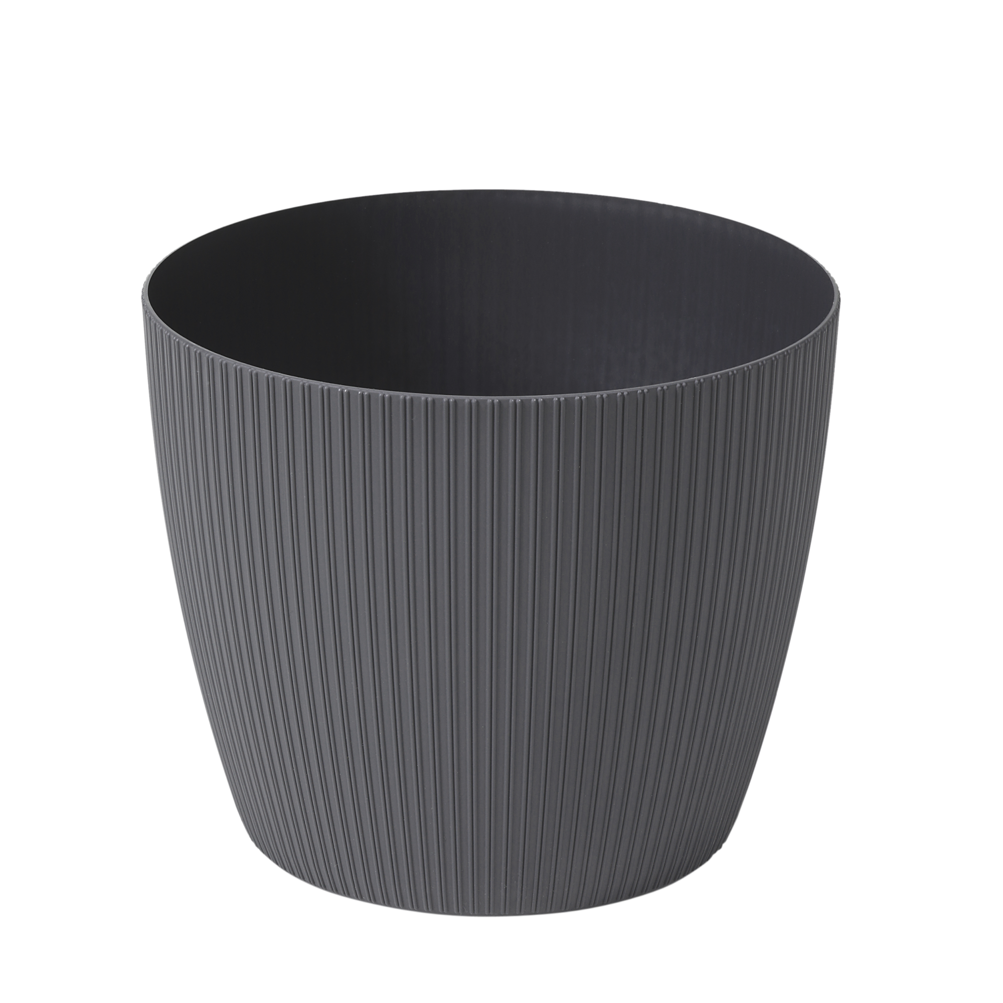 Osłonka doniczki Magnolia 18.5 cm antracyt Lamela