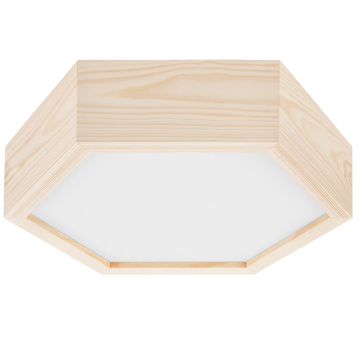 Plafon 32 cm sosna E27 Lamkur
