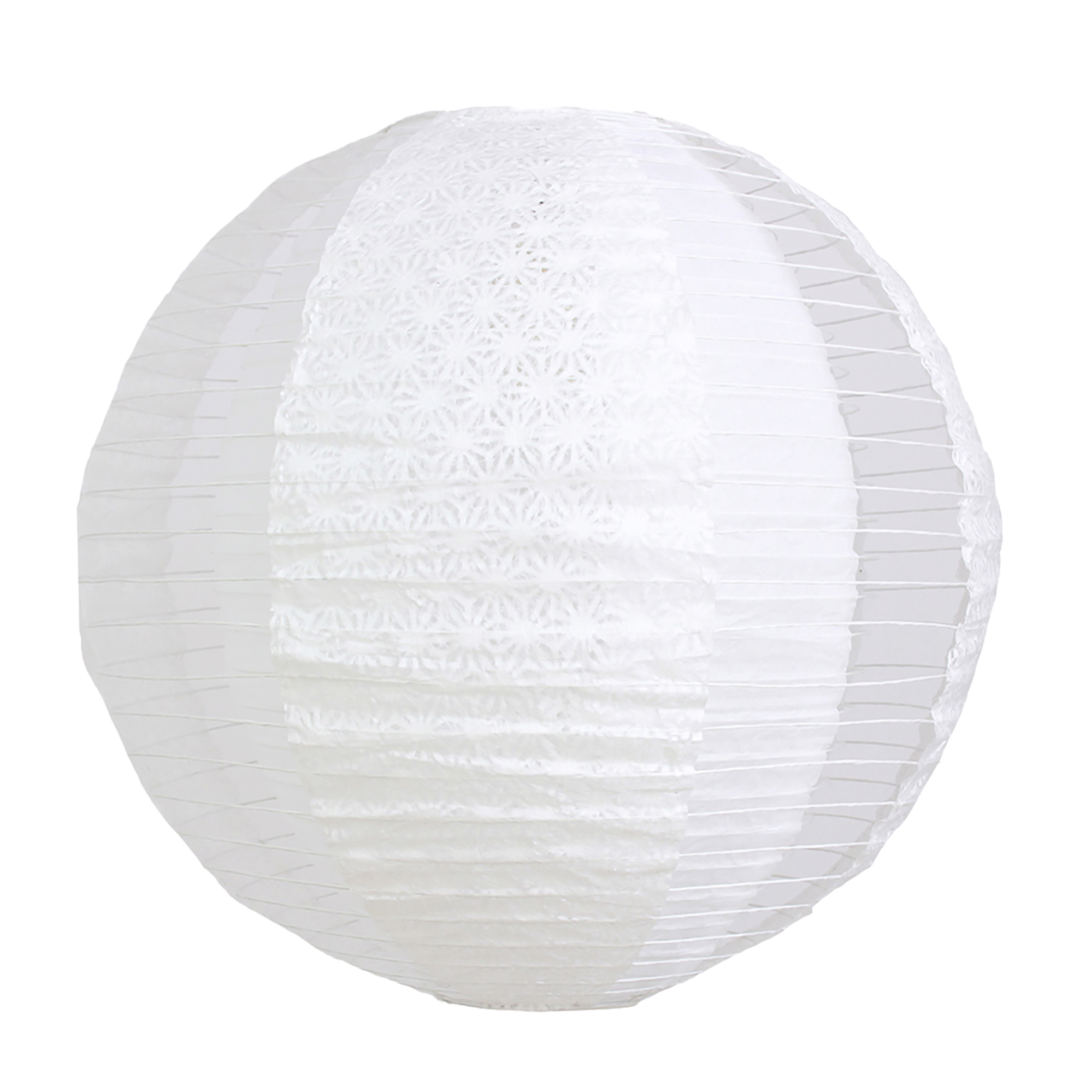 Abażur kula papierowa do lampy wiszącej Natsu biały Inspire