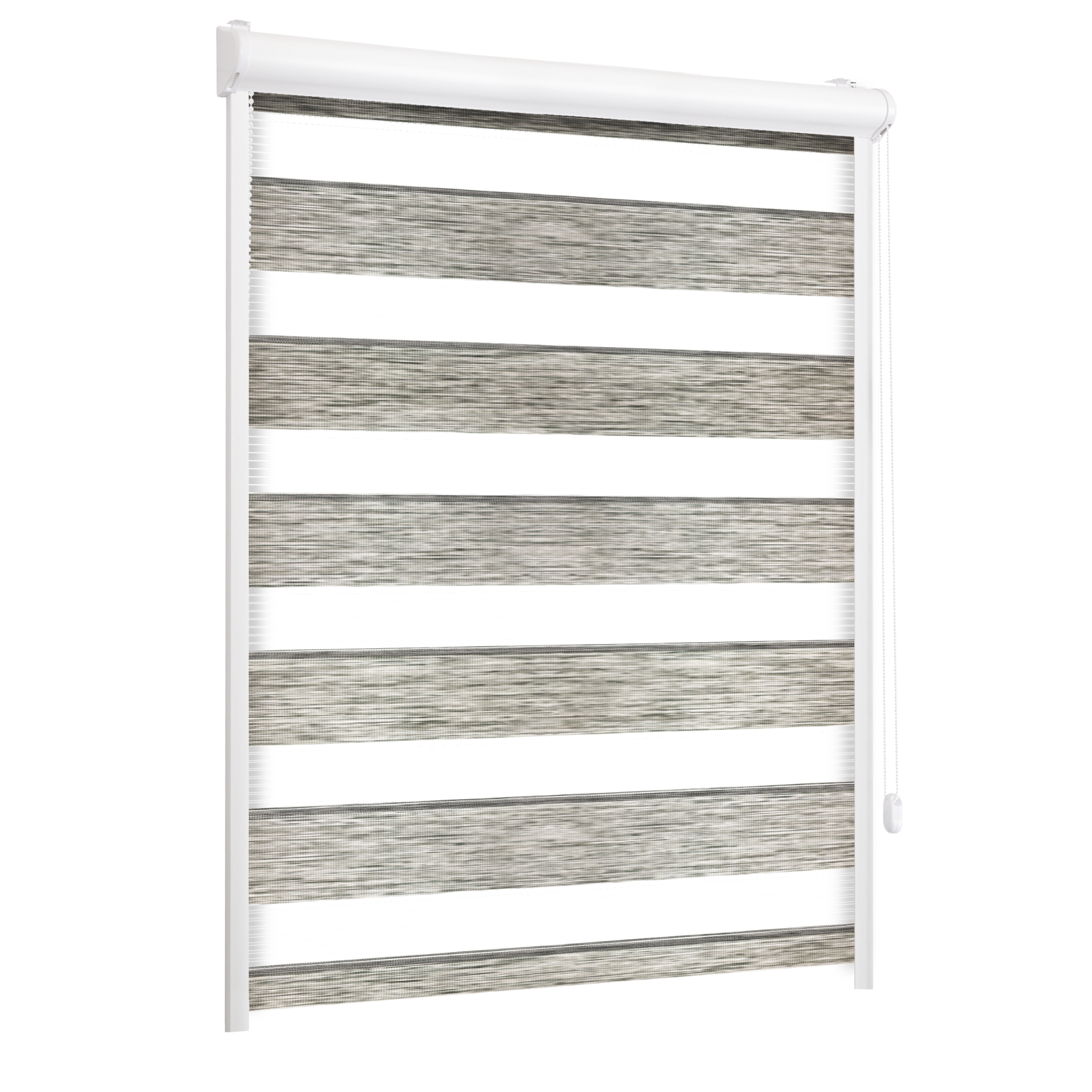 Roleta w kasecie dzień noc Naturale sepia 102 x 150 cm prawa