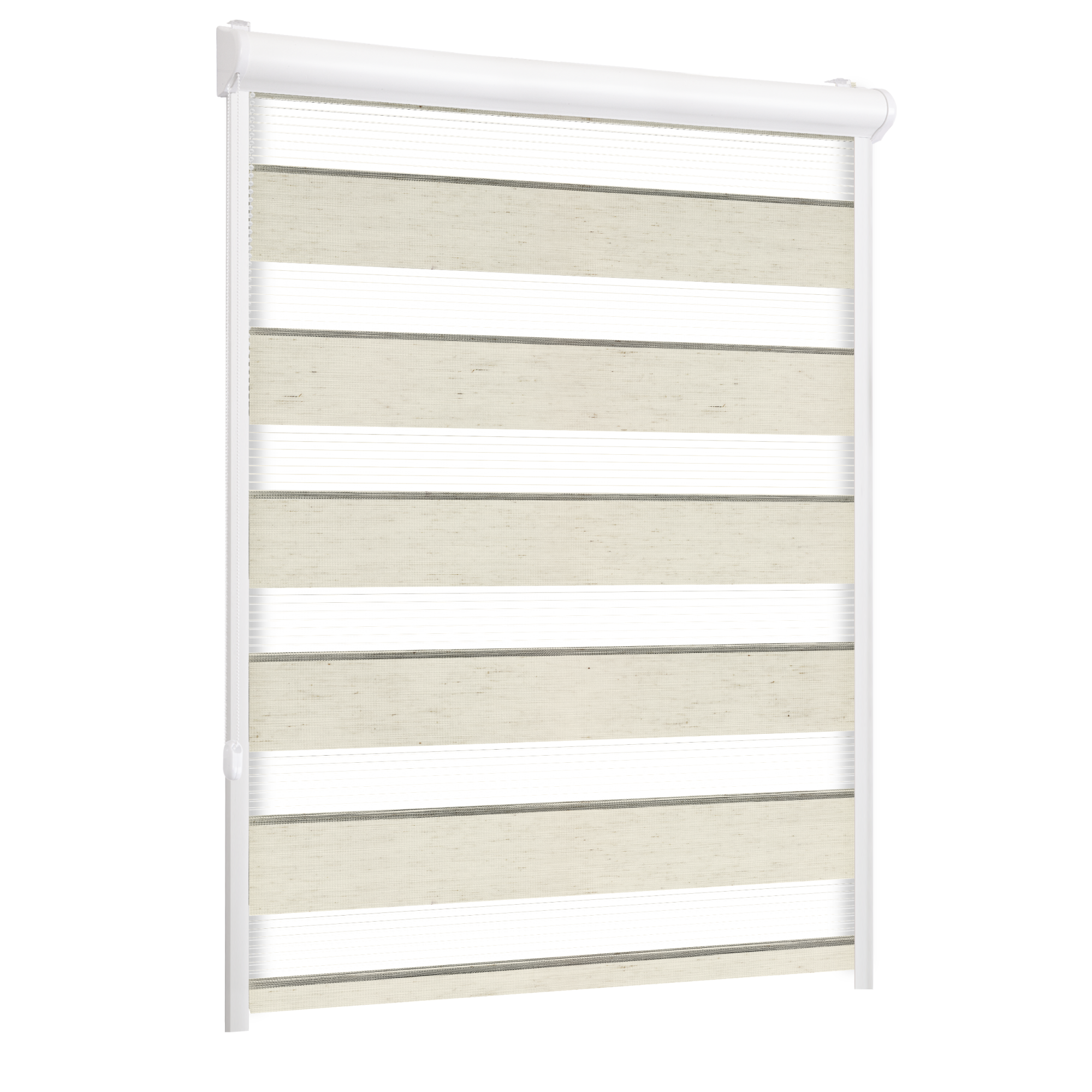 Roleta w kasecie dzień noc Naturale marmur 66 x 150 cm lewa