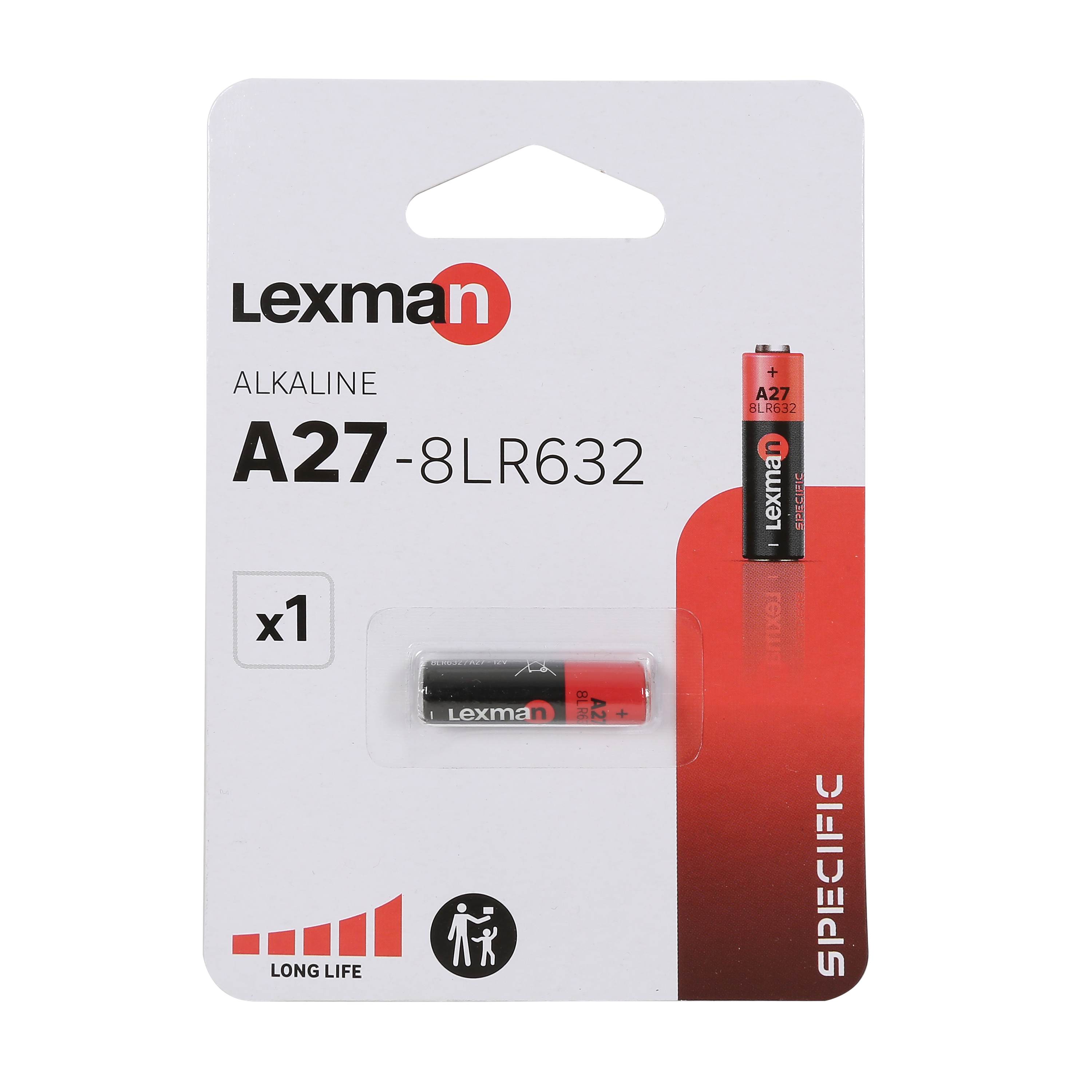 Bateria alkaliczna A27/8LR632 1 SZT. LEXMAN - Leroy Merlin