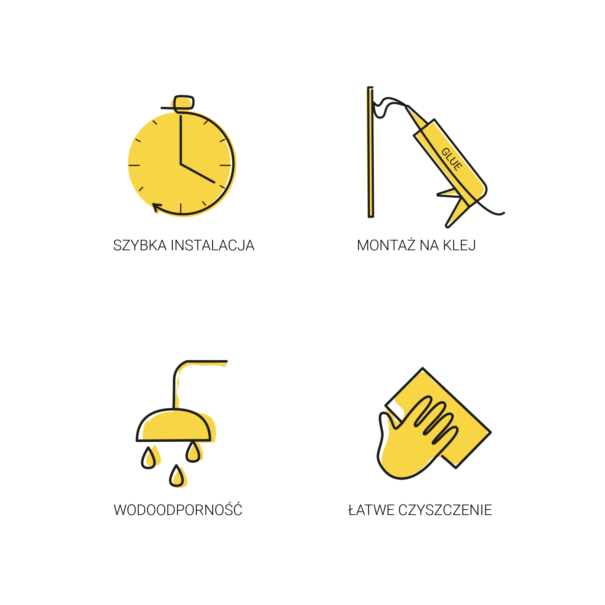 Panel ścienny PCV dekoracyjny Motivo Lamele VOX - 4