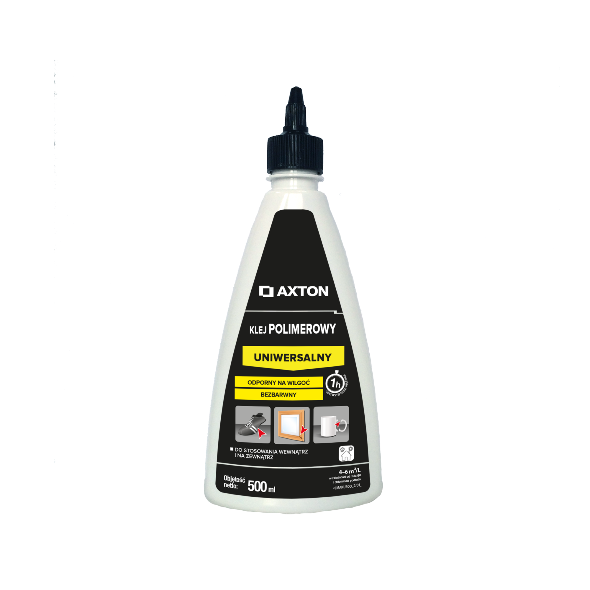 Klej polimerowy uniwersalny 500 ml Axton - Leroy Merlin