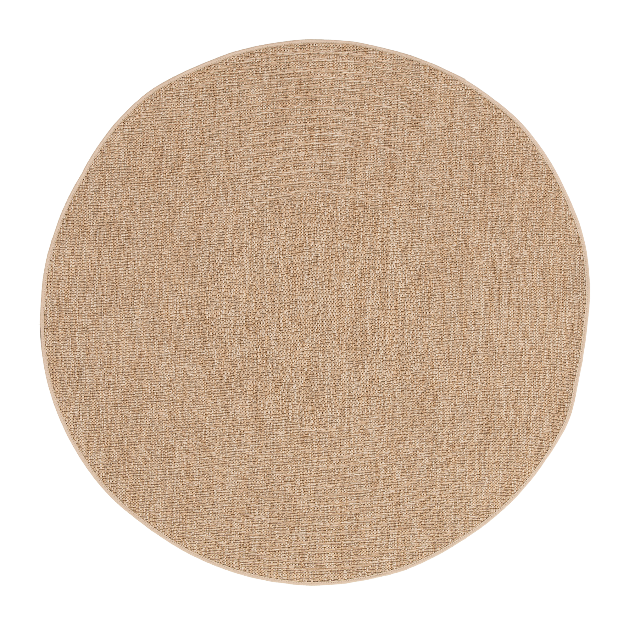 Dywan zewnętrzny okrągły Varuna beżowy śr. 120 cm Inspire