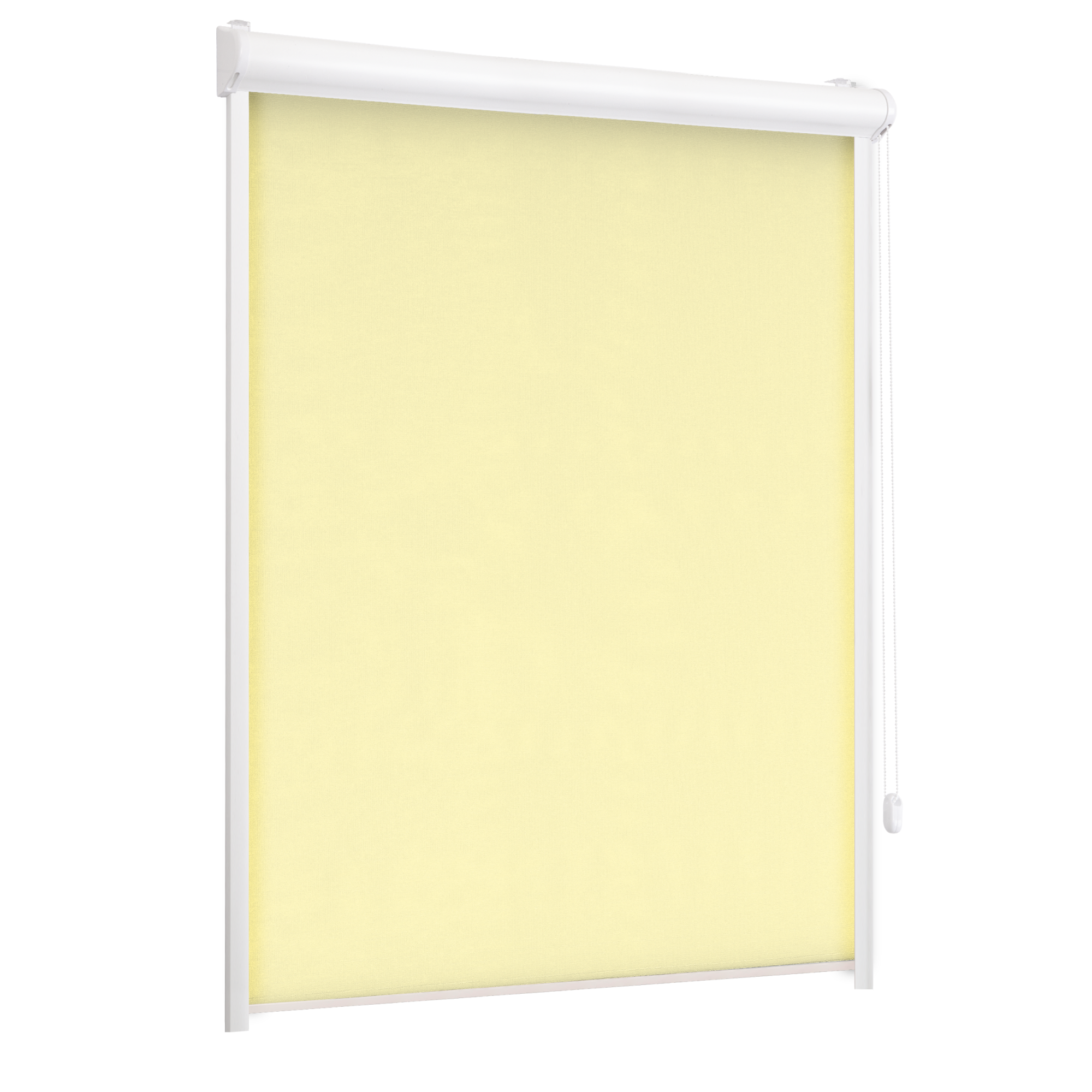 Roleta w kasecie zaciemniająca Silver piasek 100.5 x 150 cm prawa