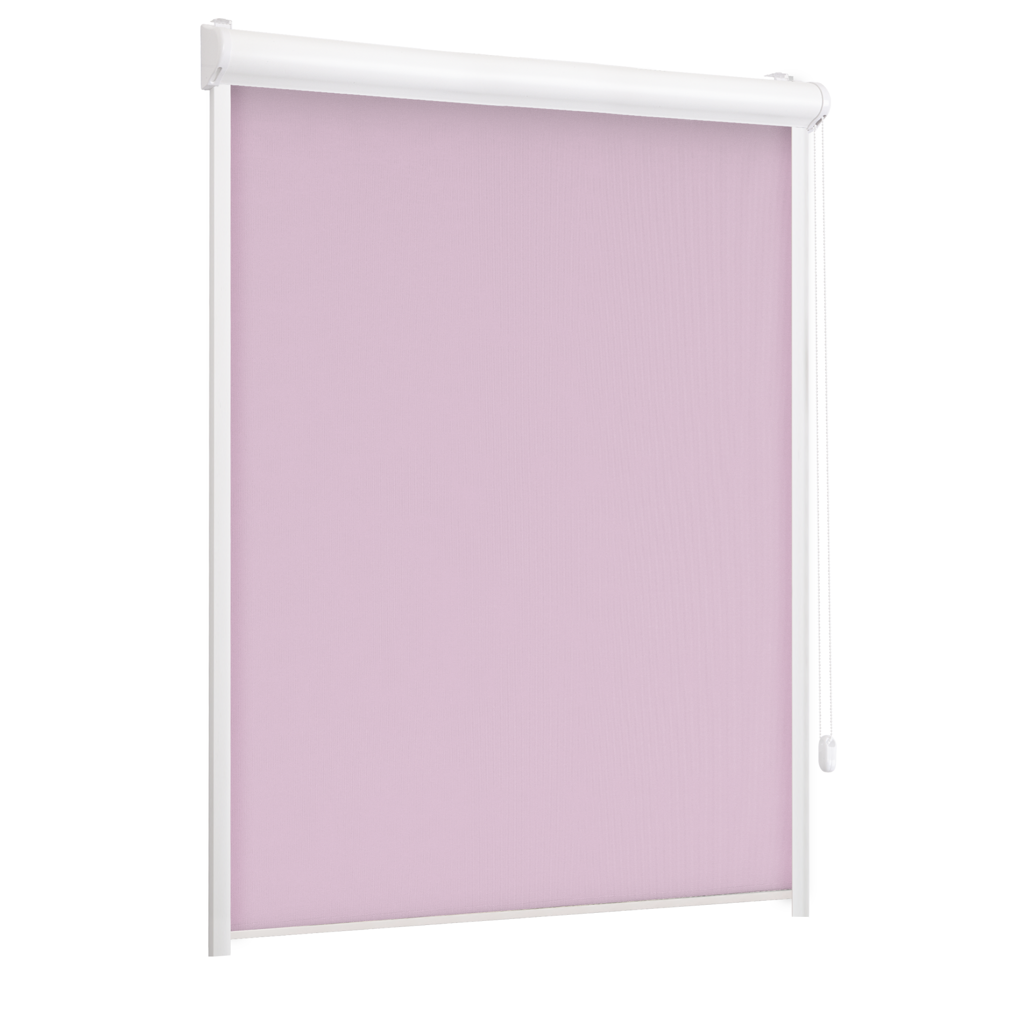 Roleta w kasecie zaciemniająca Silver różowa 111 x 220 cm prawa