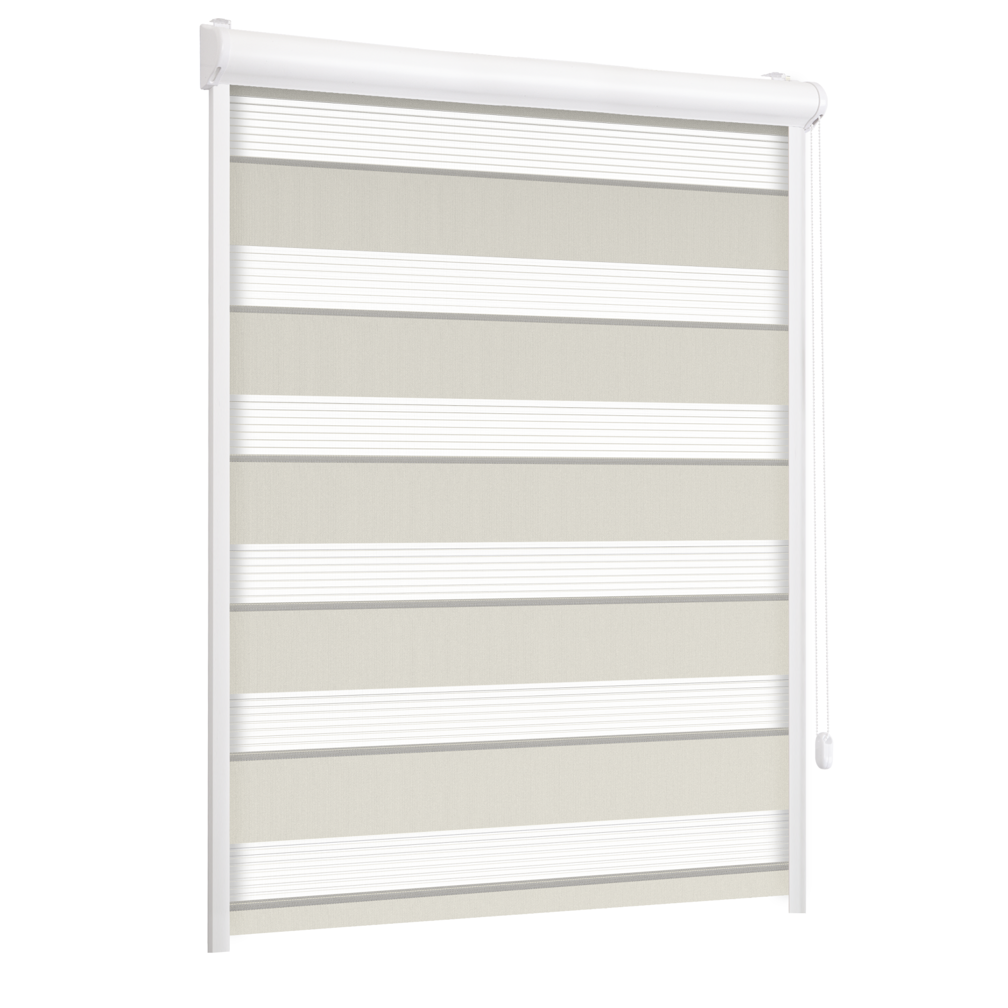 Roleta w kasecie dzień noc Classic lód 57 x 150 cm prawa