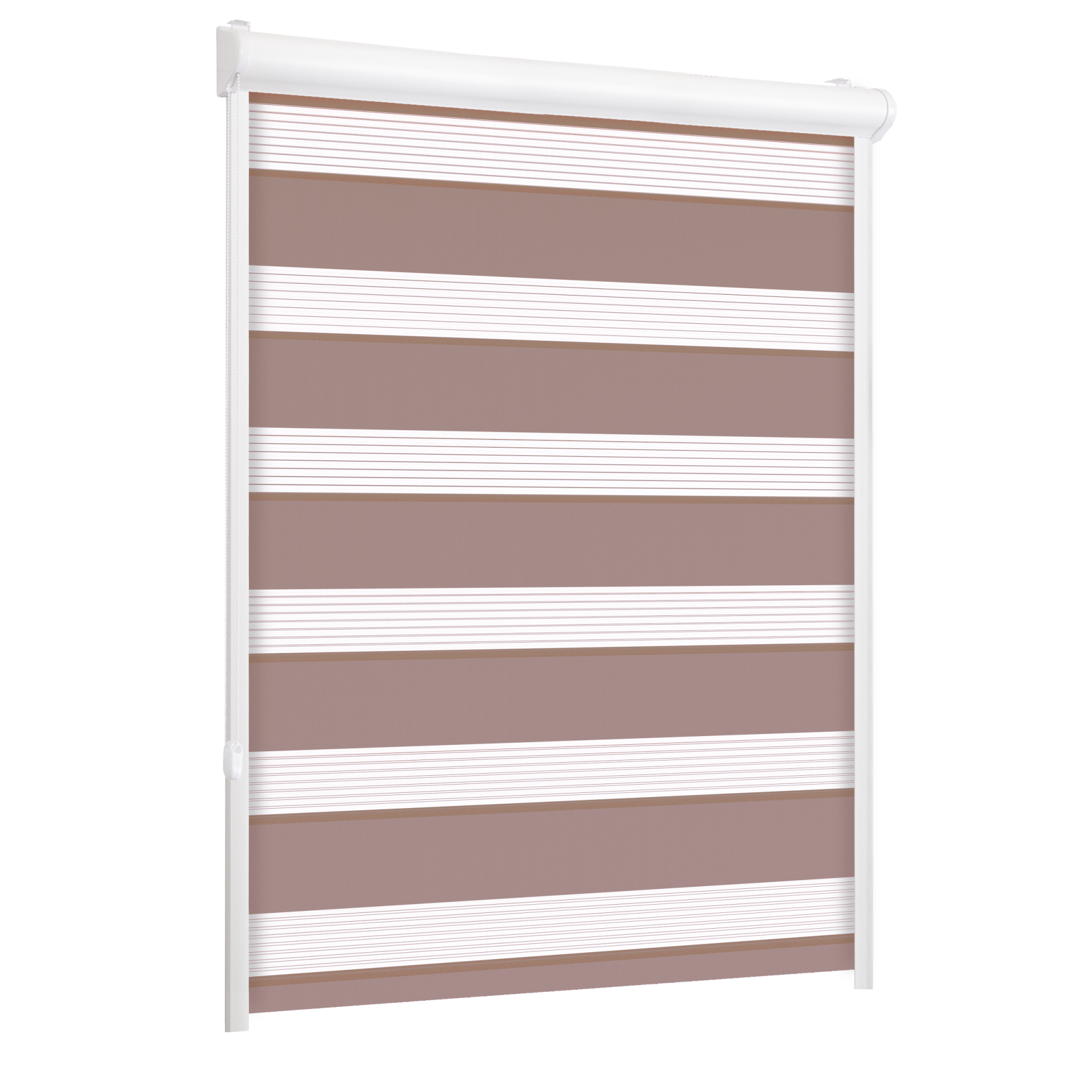 Roleta w kasecie dzień noc Classic wrzos 78 x 220 cm lewa