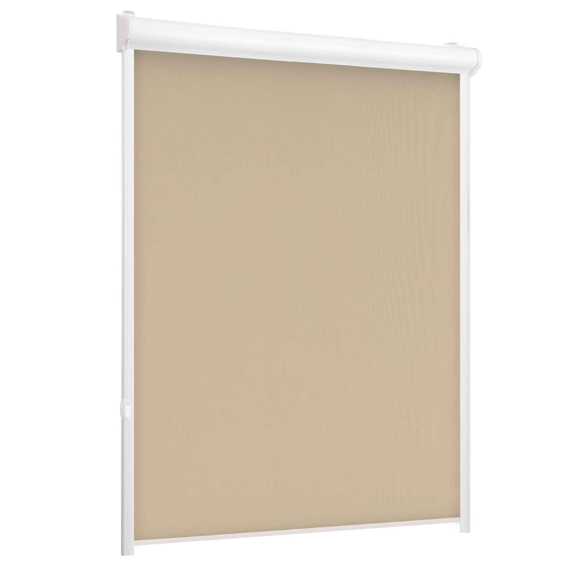 Roleta w kasecie zaciemniająca Silver orzech 49.5 x 220 cm lewa