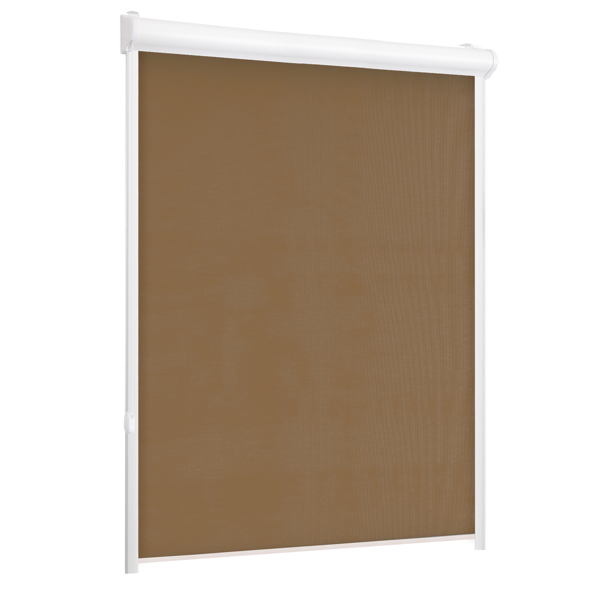 Roleta w kasecie zaciemniająca Silver czekolada 55.5 x 220 cm lewa