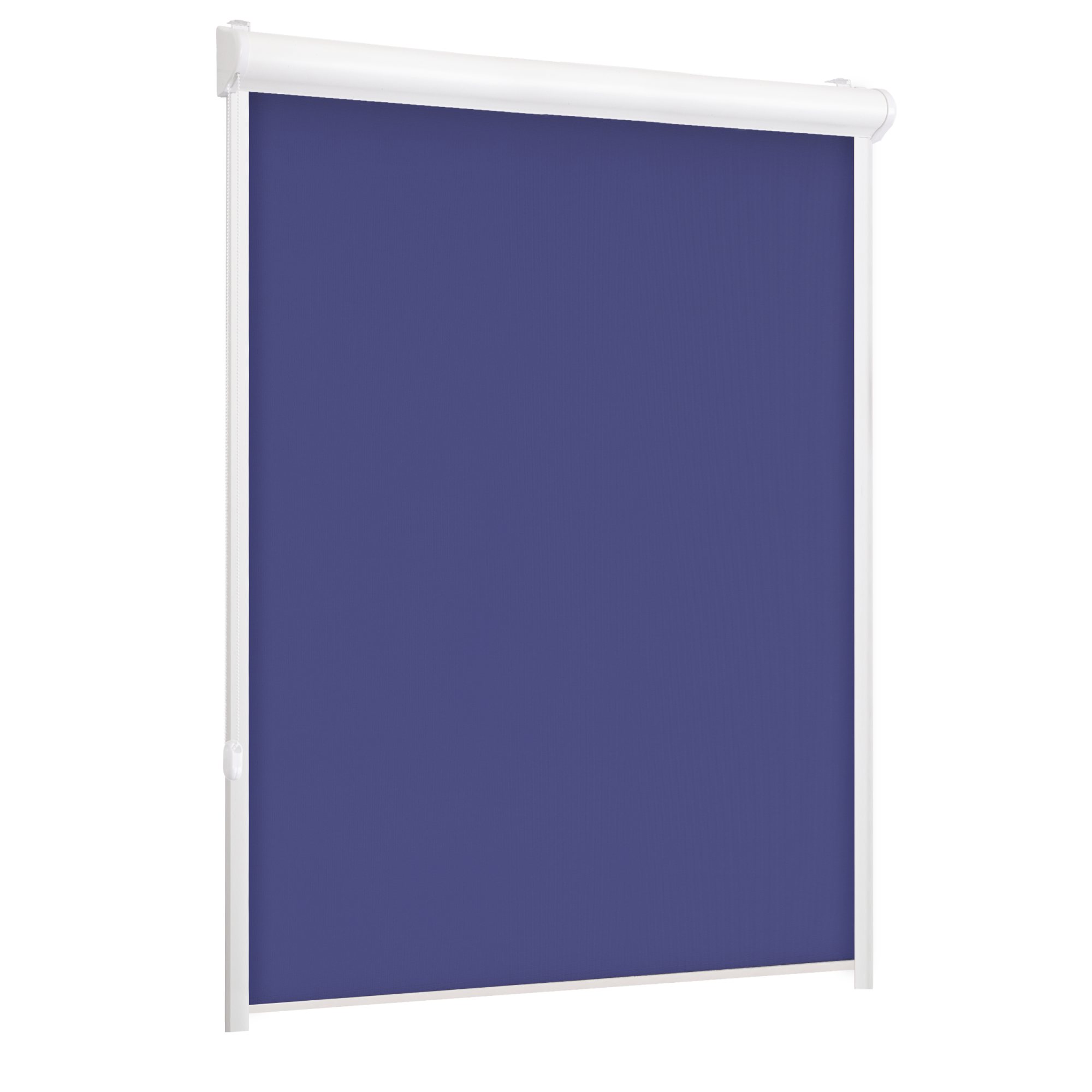 Roleta w kasecie zaciemniająca Silver granat 67.5 x 150 cm lewa