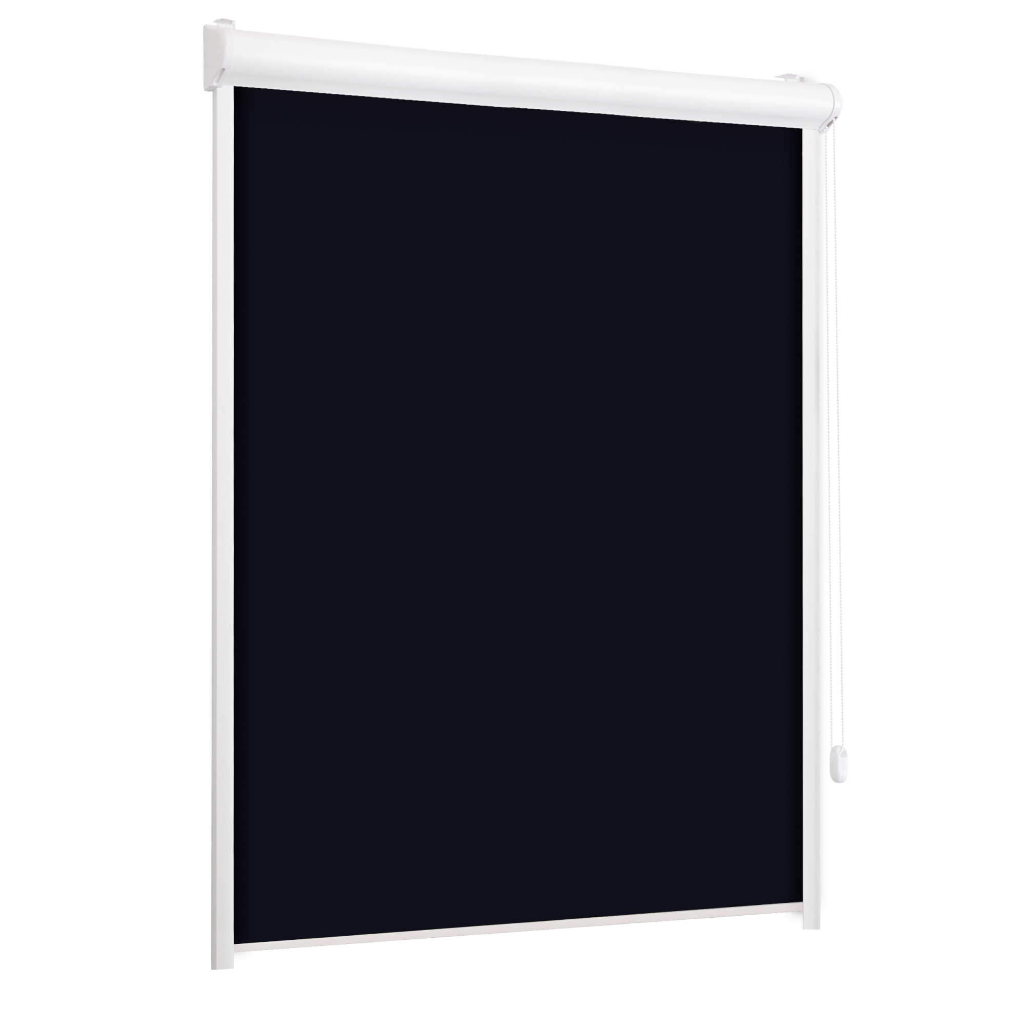 Roleta w kasecie zaciemniająca Silver czarna 79.5 x 150 cm prawa