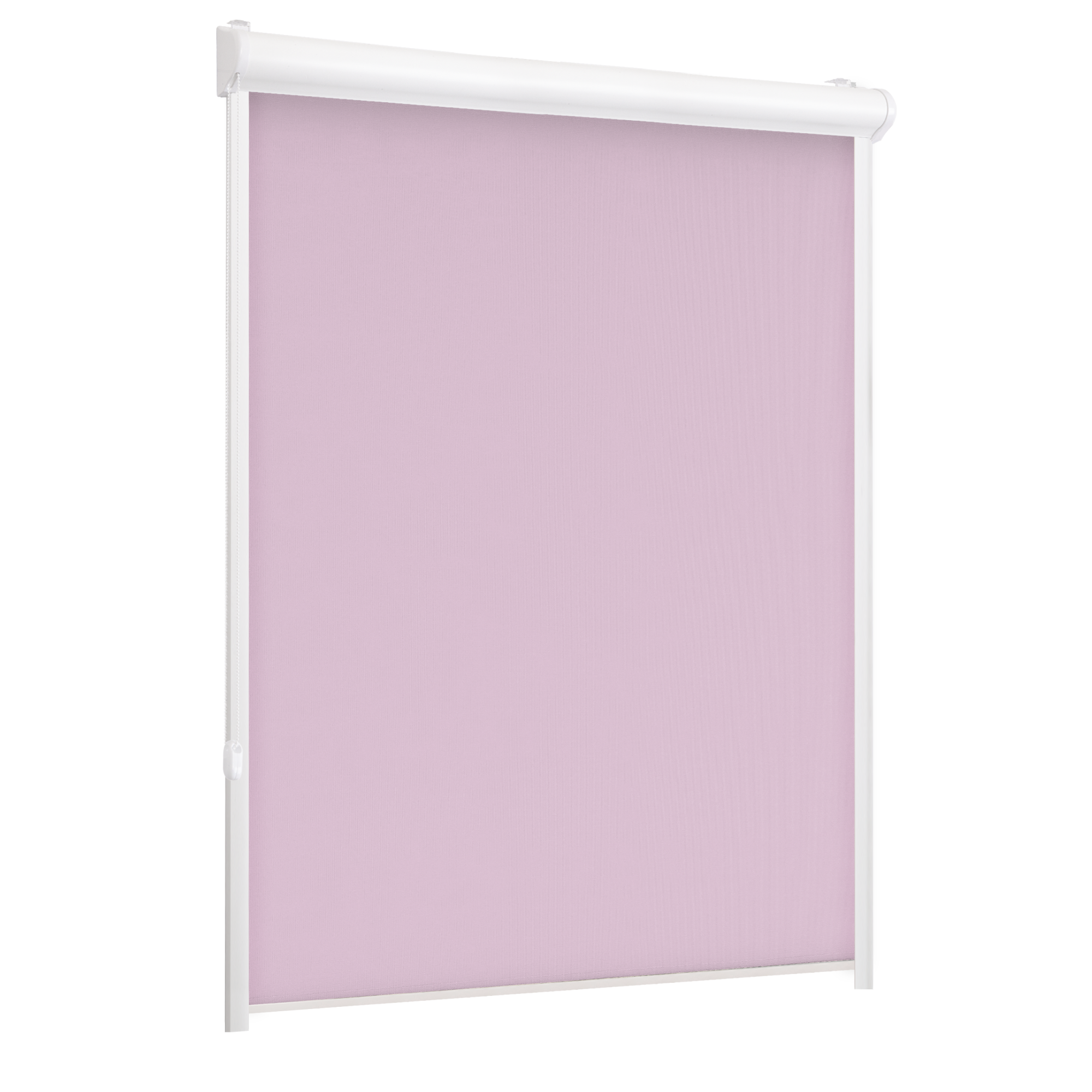 Roleta w kasecie zaciemniająca Silver różowa 91.5 x 220 cm lewa