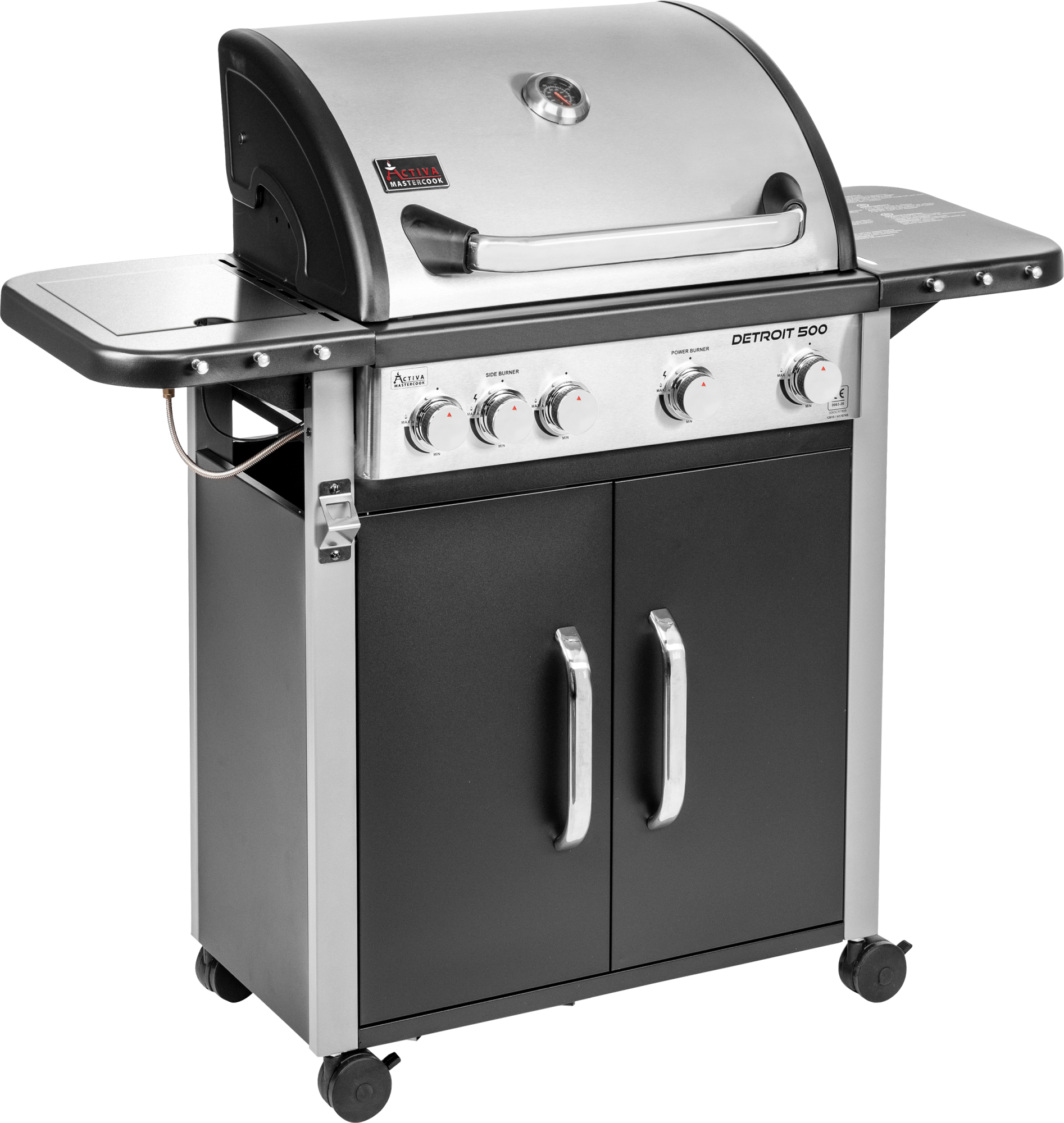 Grill gazowy 5 pal. 15.7kW Detroit 12615 Leroy Merlin