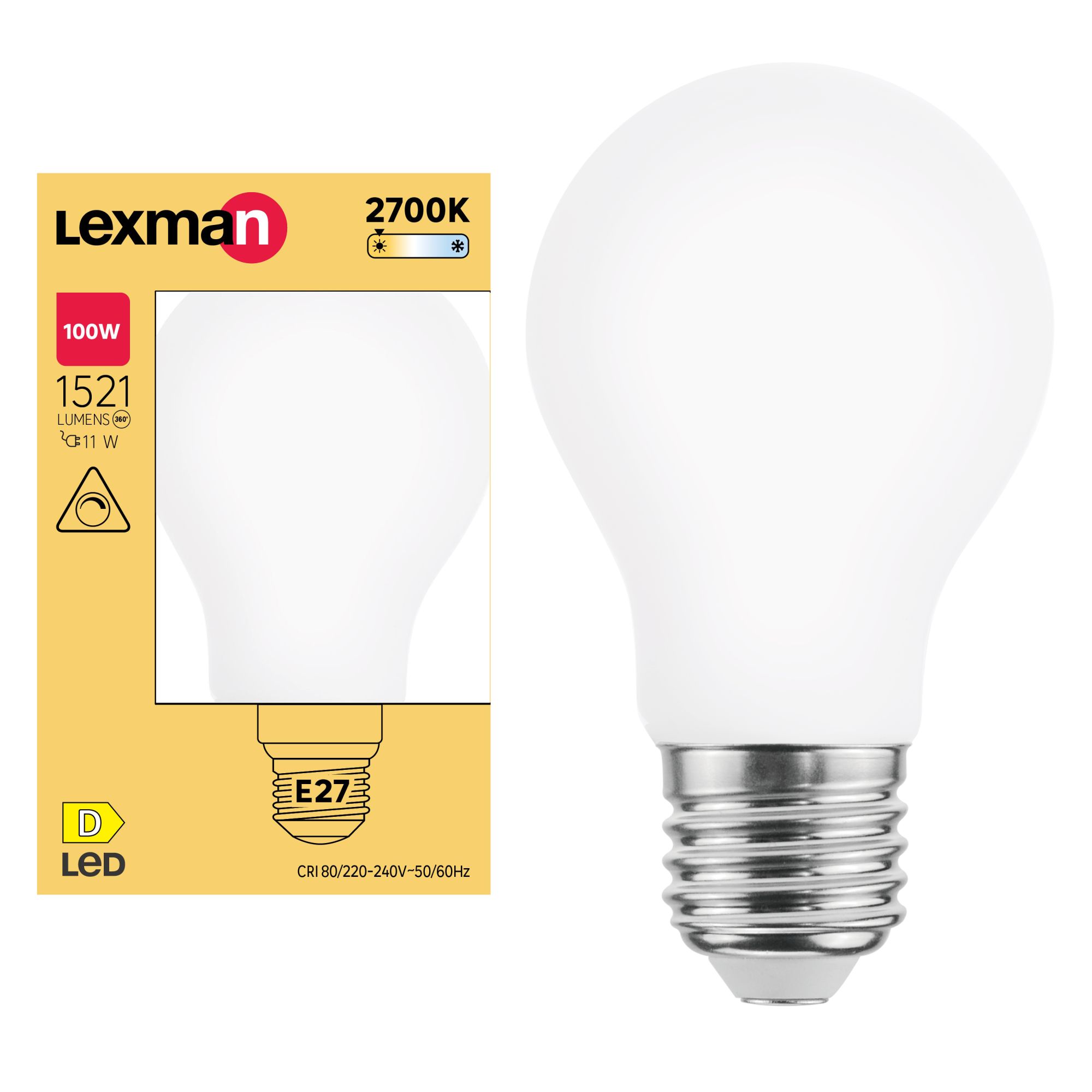 Lexman led e27 11w deals