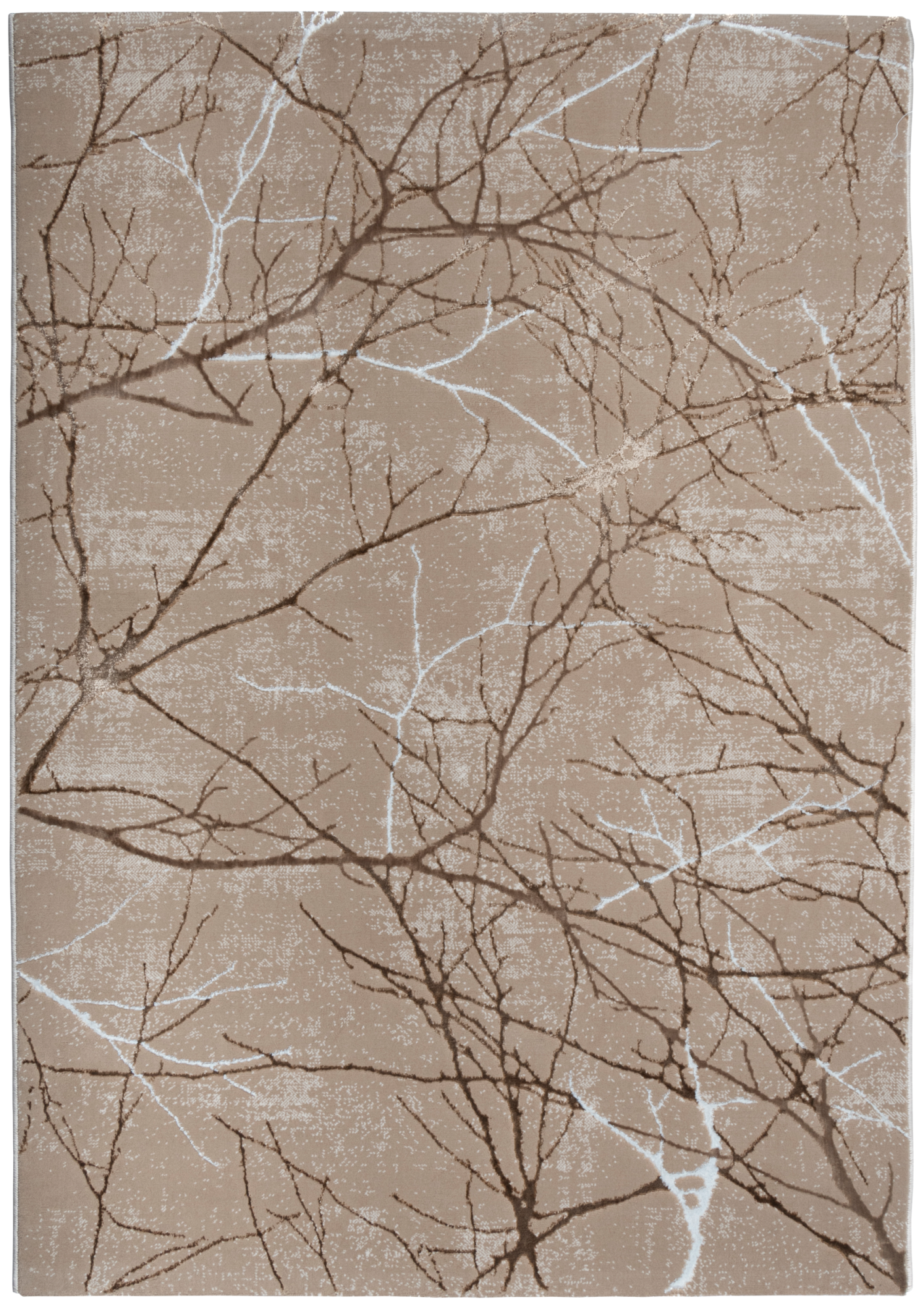 Dywan Century Gałęzie beżowy 80 x 150 cm