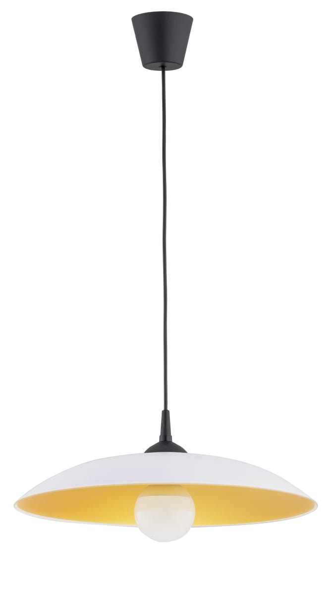 Lampa wisząca Betula biała E27 Alfa