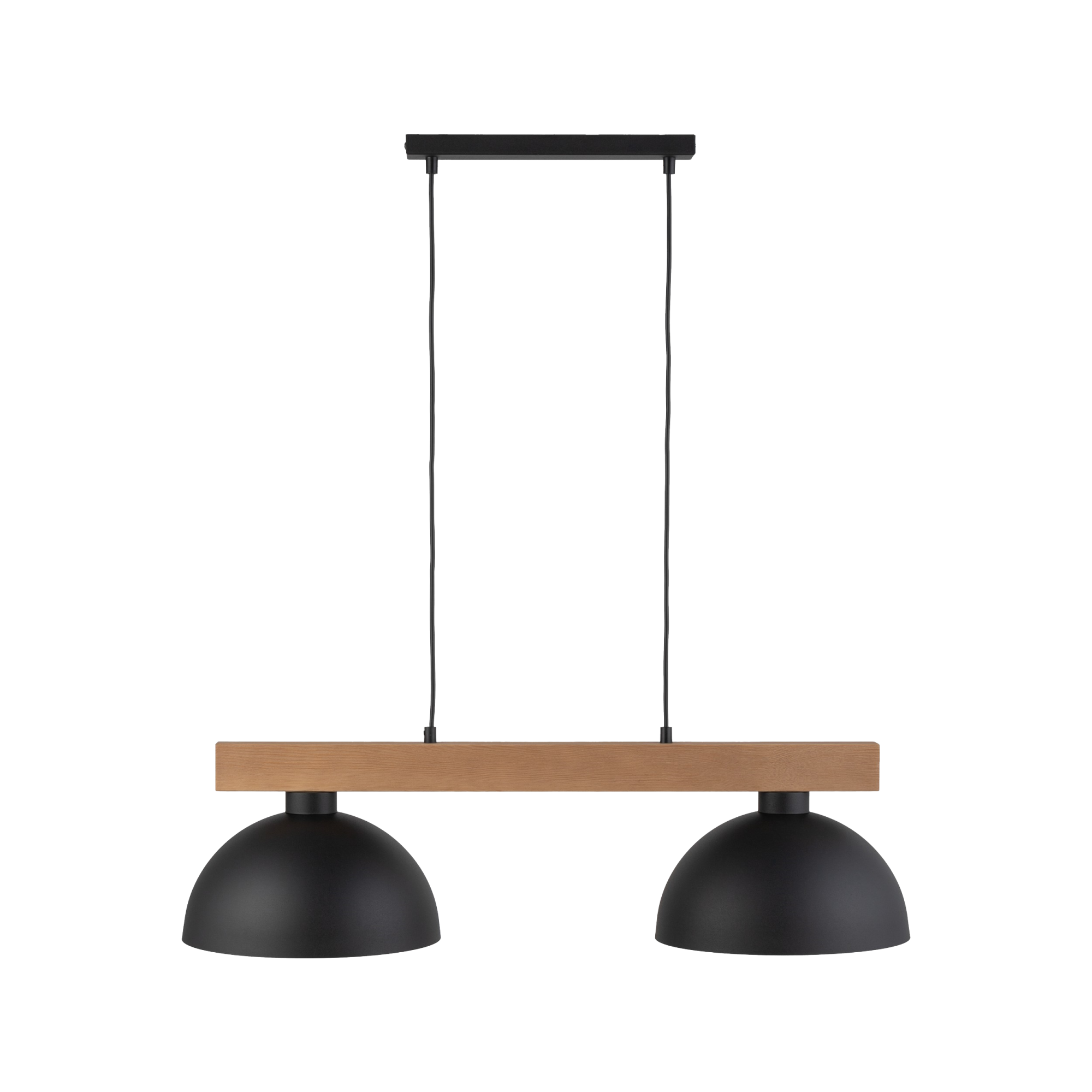 Lampa wisząca Oslo czarna 2 x E27 Tk Lighting