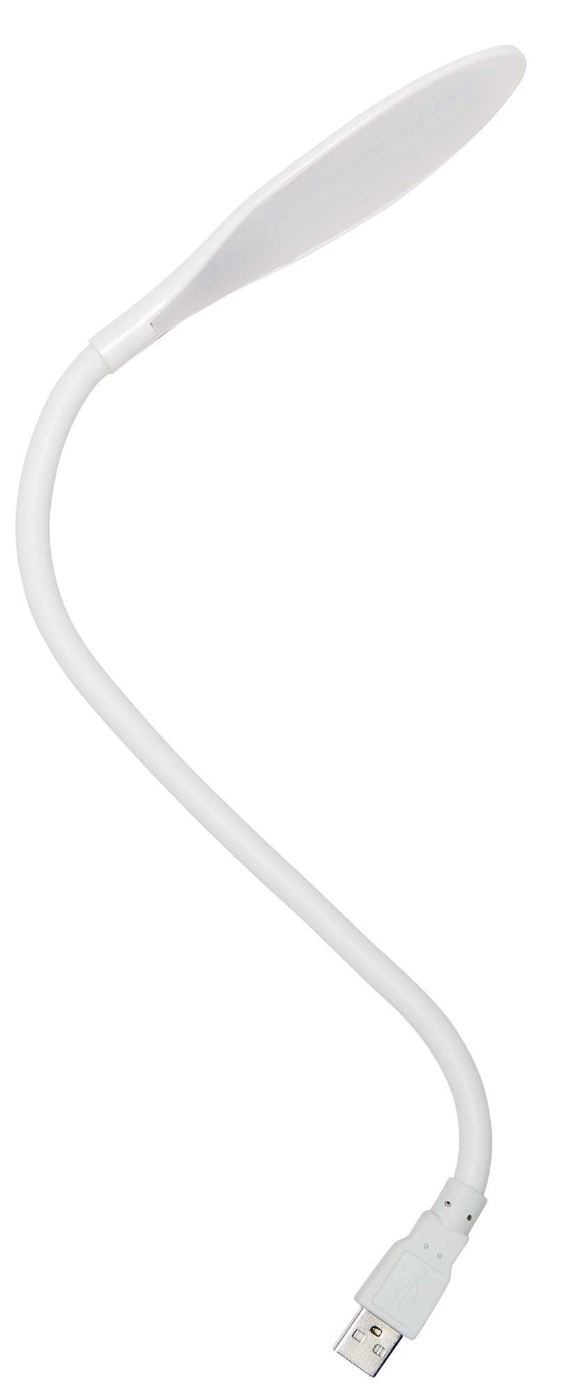 Lampka biurkowa na USB Big białaLED Evg Trade