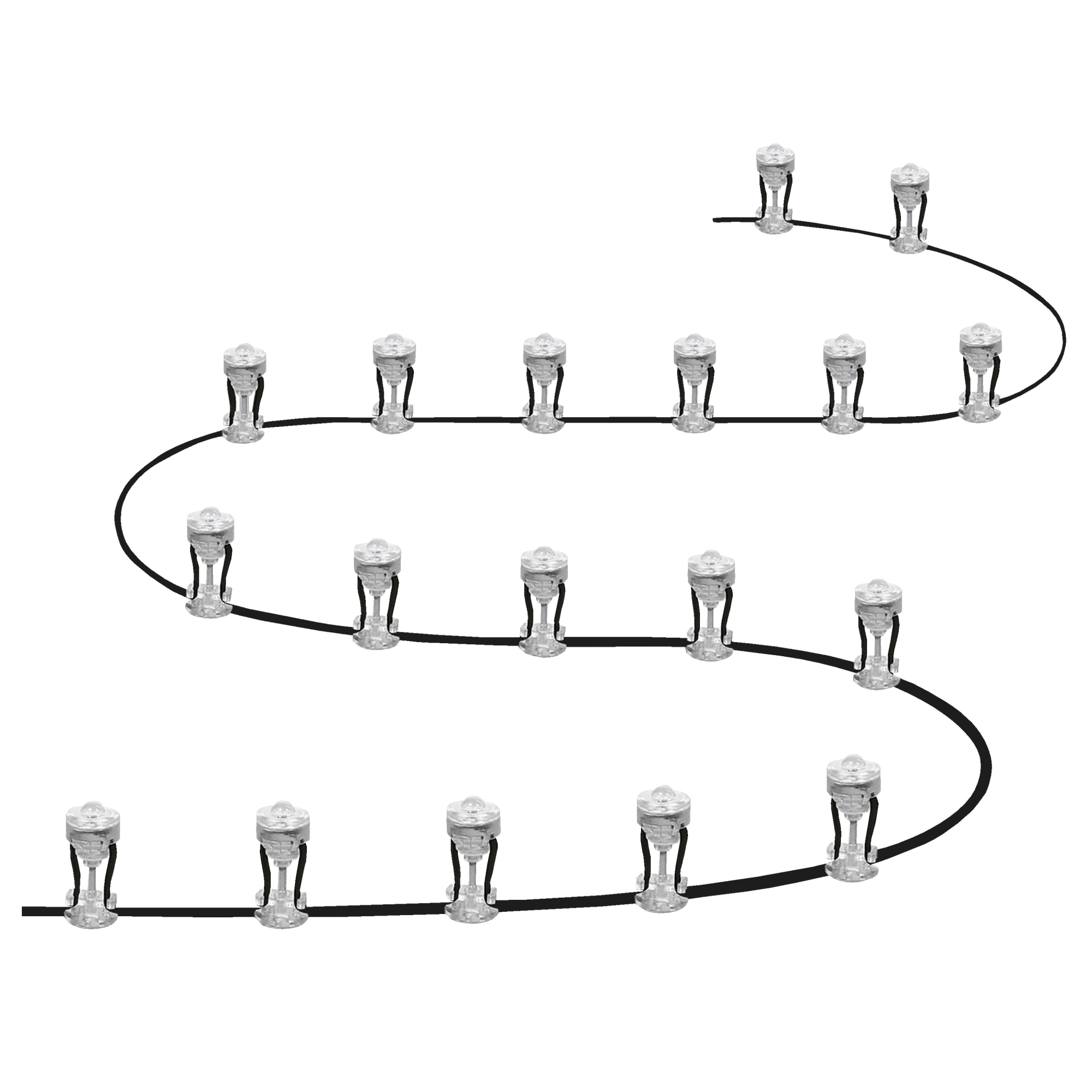 Zestaw reflektorów ogrodowych 18 szt. Smart RGBW Ledvance