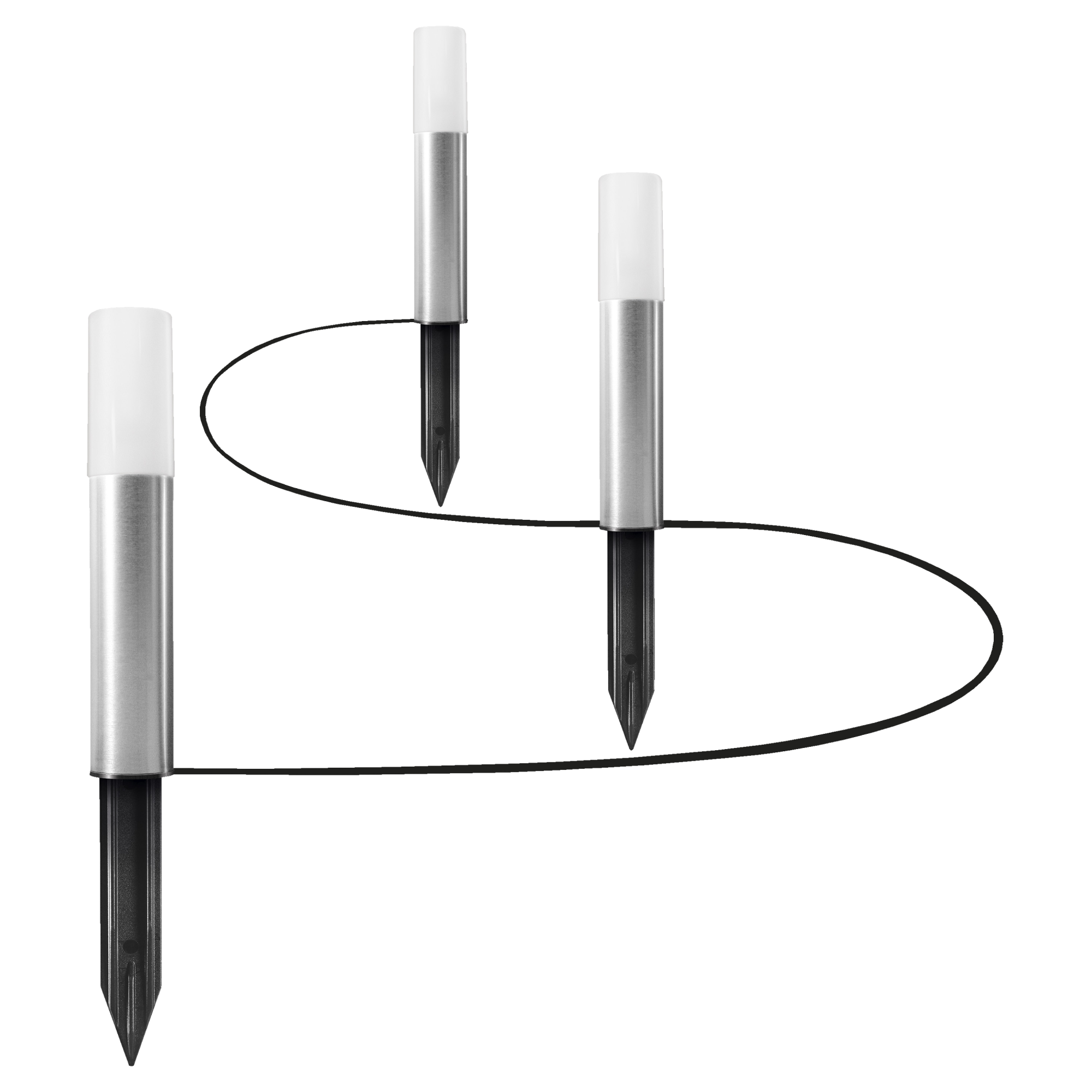 Reflektor ogrodowy wbijany 3 szt Smart WiFi IP44 LED Ledvance