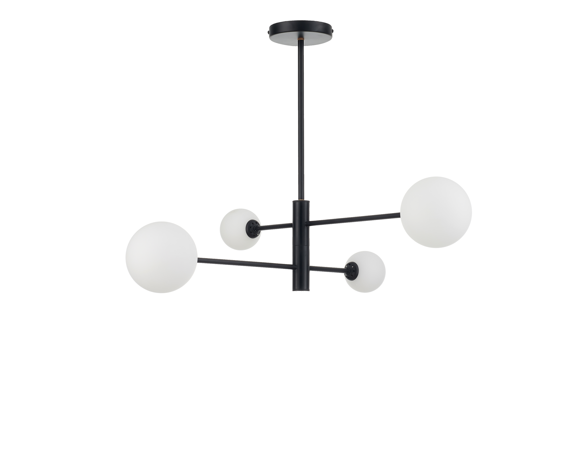 Lampa wisząca Dorado czarna 4 x G9 Light Prestige