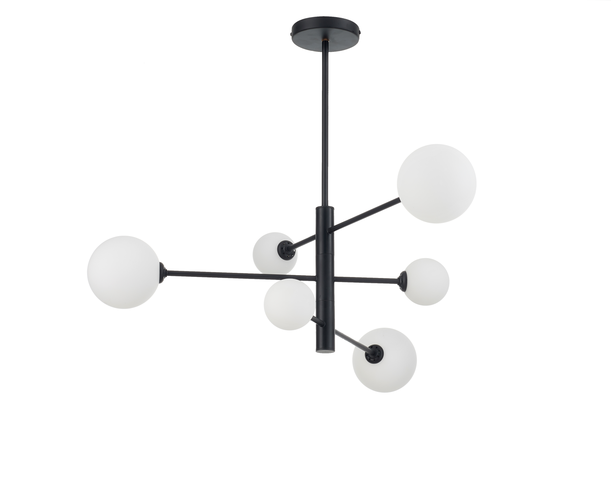 Lampa wisząca Dorado czarna 6 x G9 Light Prestige