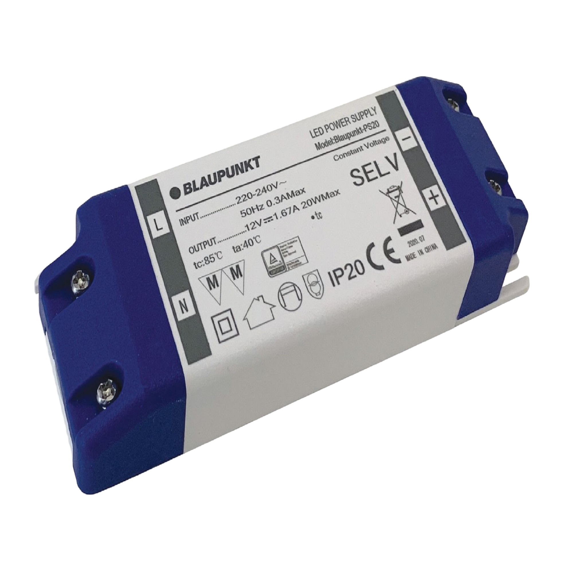 Zasilacz do LED 12 V 12 W IP20 Blaupunkt