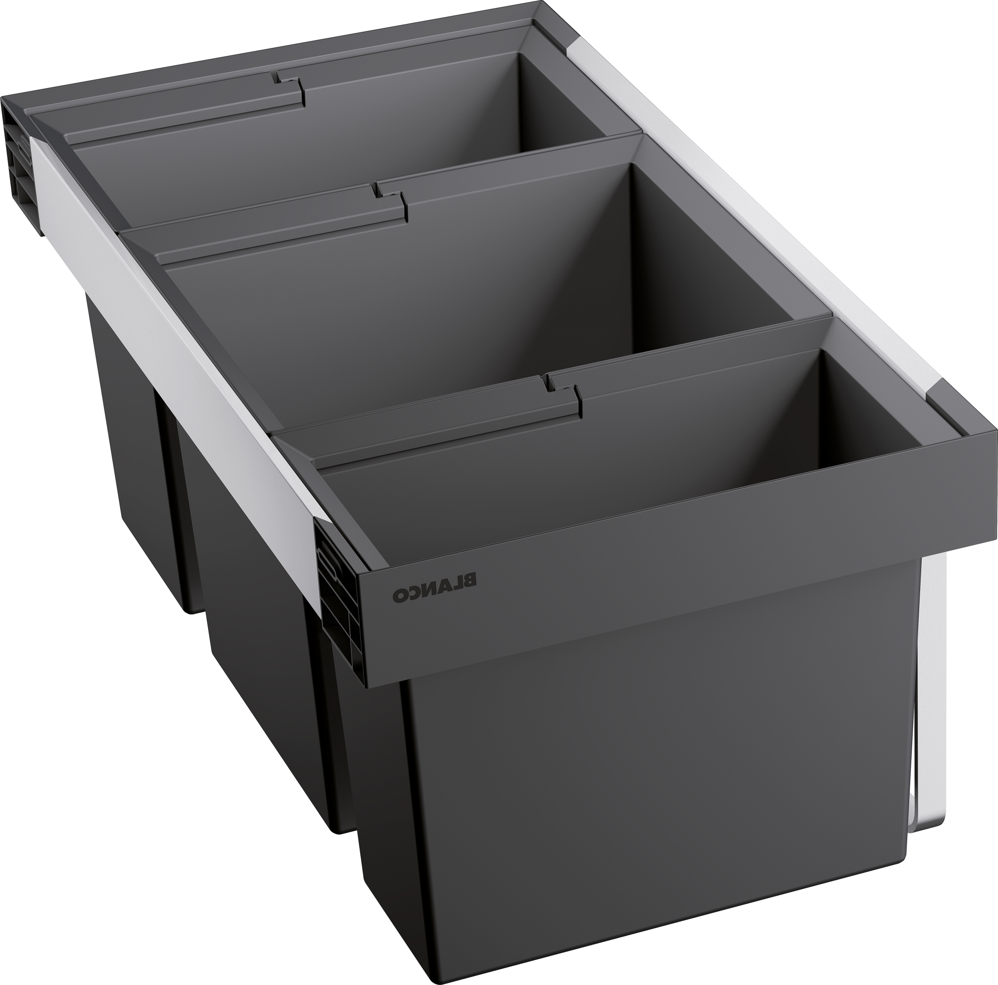 Kosz na śmieci do zabudowy Flexon II 80 30 +19 + 16 l Blanco