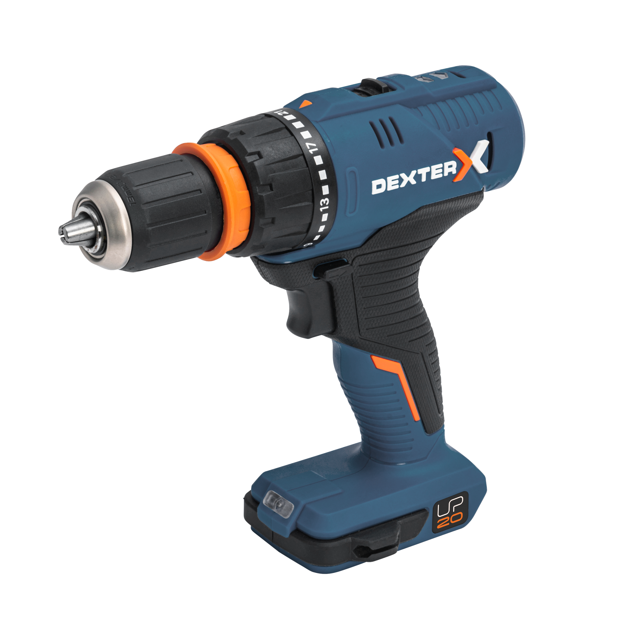 Wiertarko-wkrętarka akumulatorowa 20V 35Nm 2,5Ah DEXTER - Leroy Merlin