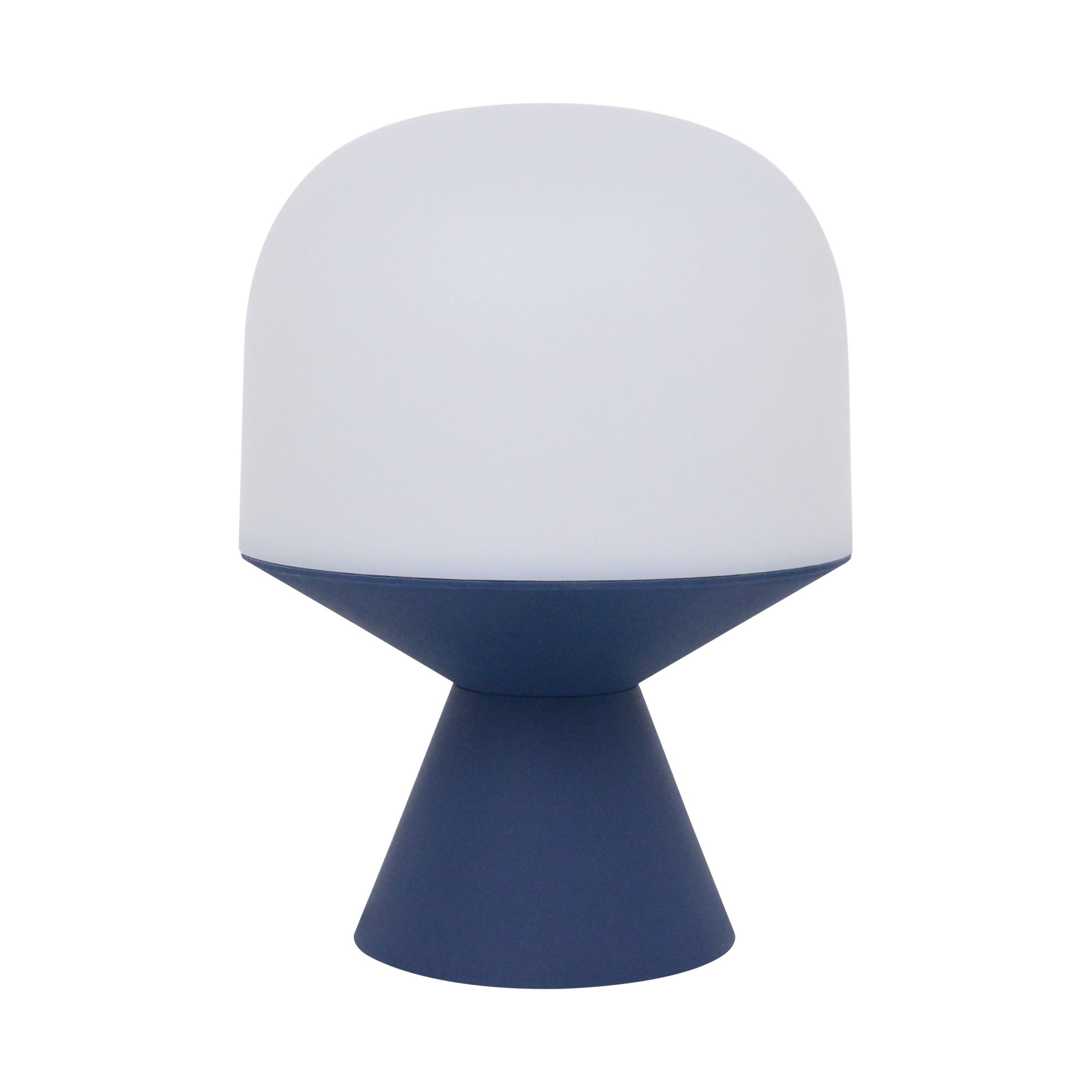 Lampa stołowa Tiga niebieska E14 LED Inspire