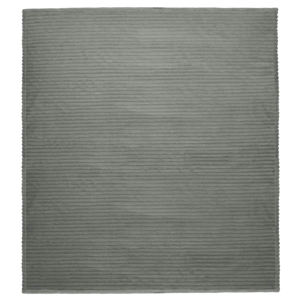 Koc Amy prążek szary 200 x 220 cm