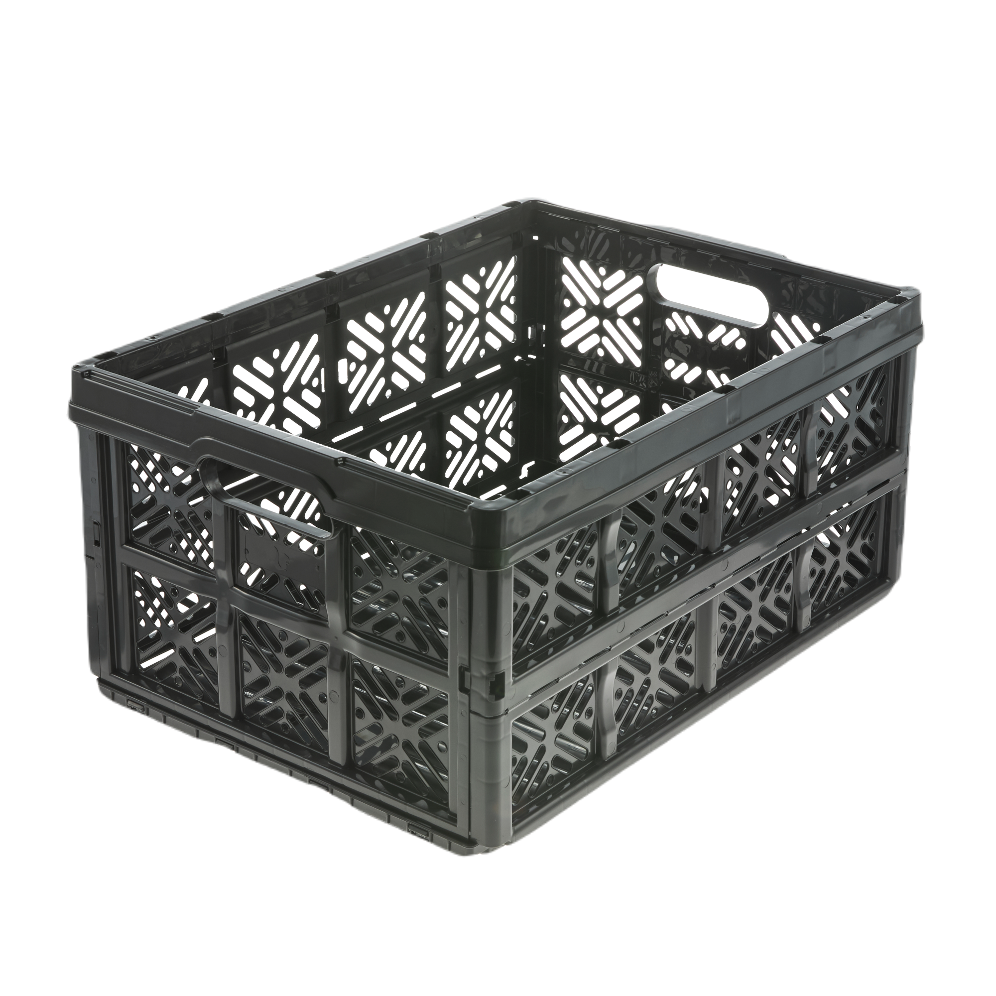 Kosz składany Ida 32 l 48 x 23 x 35 cm czarny Keeeper