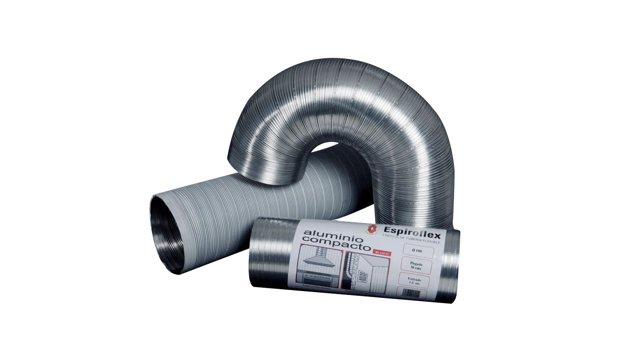 Tubo flexível alumínio D120MM 3M | Leroy Merlin