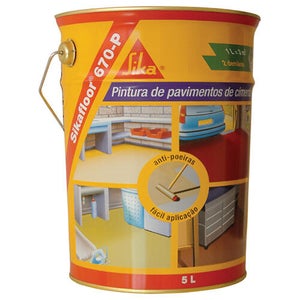 Revestimento líquido de poliuretano para piso SIKA 6KG