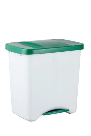 Caixote de Lixo para Reciclagem Tontarelli Amarelo Branco Verde (6  Unidades)