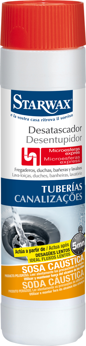 Desentupidor de Canos Gel Masterchef 5Lt Lt - DESENTUPIDORES - ACESSÓRIOS  DE LIMPEZA - LIMPEZA - Loja Online