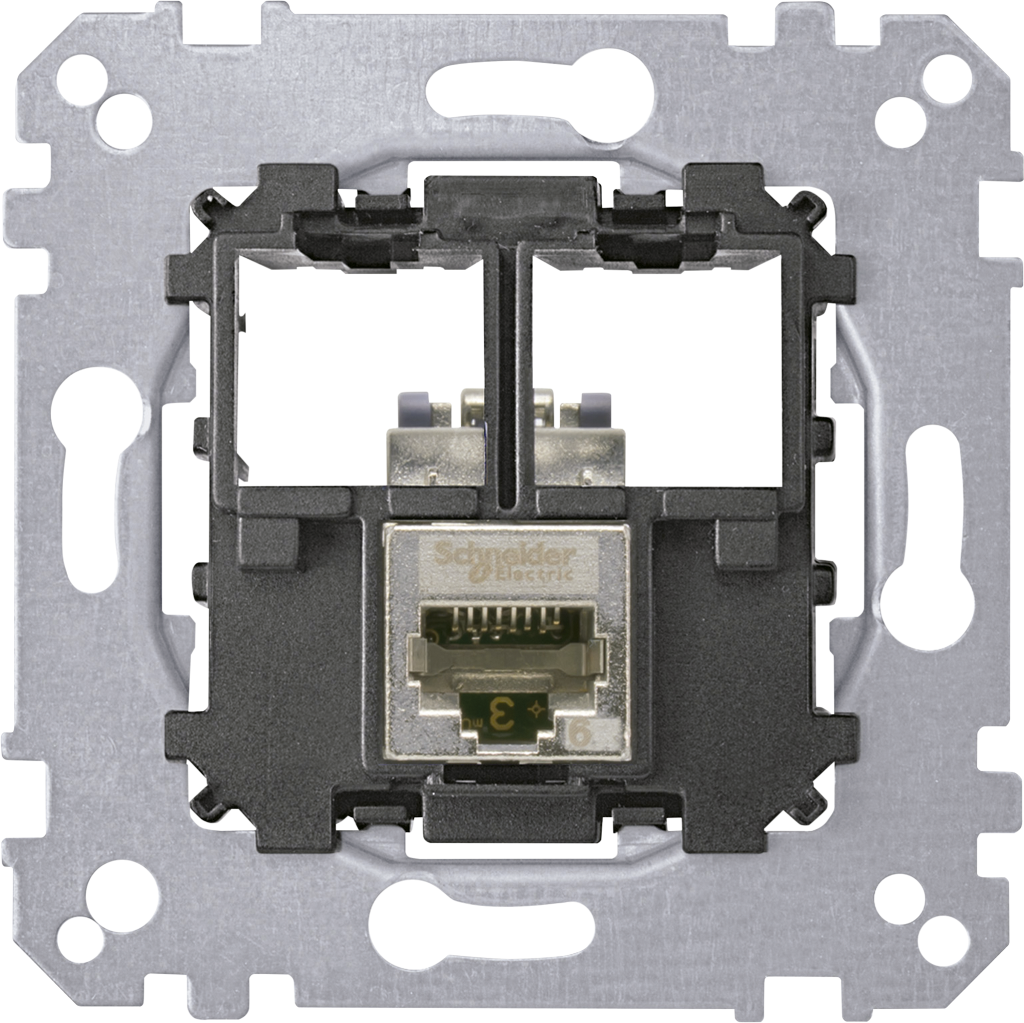 Tomada simples RJ45 M-ELEGANCE BRANCO | Leroy Merlin
